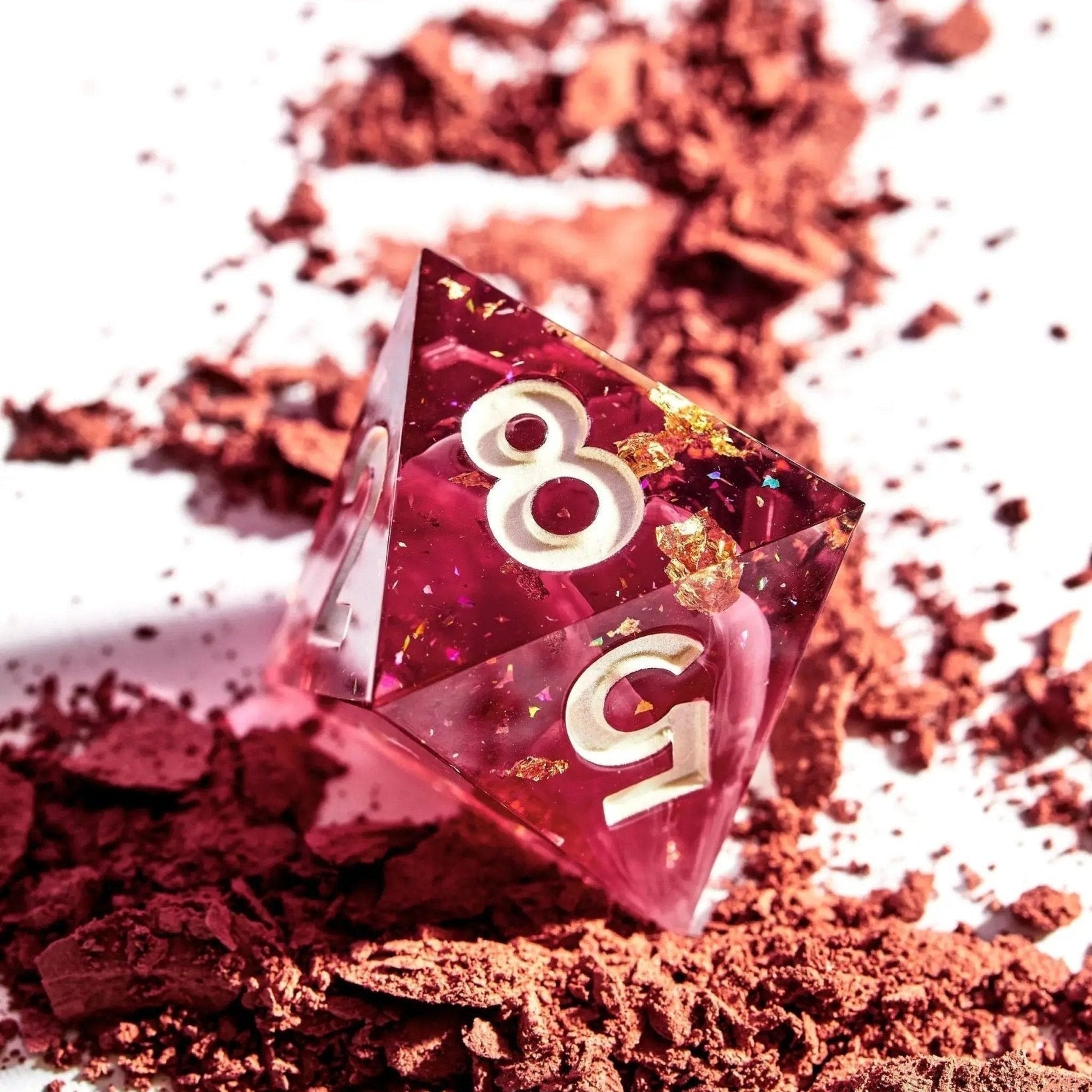 First Blush 7-Piece Polyhedral Dice Set - Dispel Dice - Premium DnD Dice & Accessories
