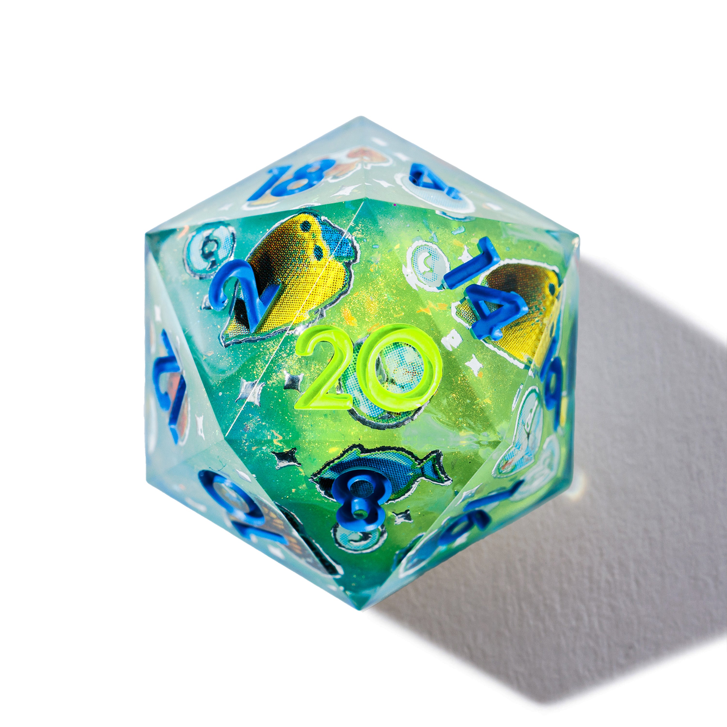 Frutiger Aero 7-Piece Iconic Dice Set