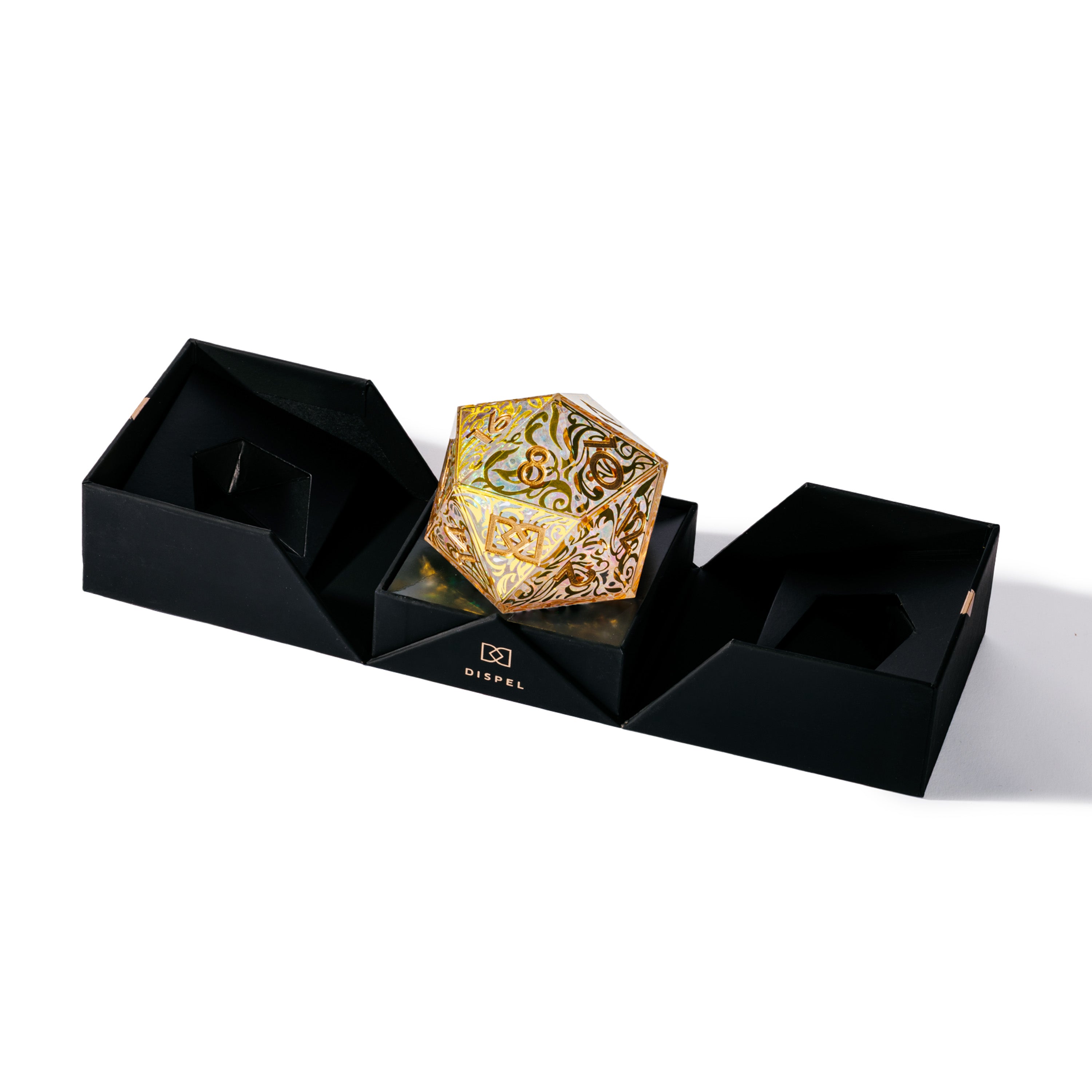 Gilded Portalis 95mm Iconic Liquid Core D20