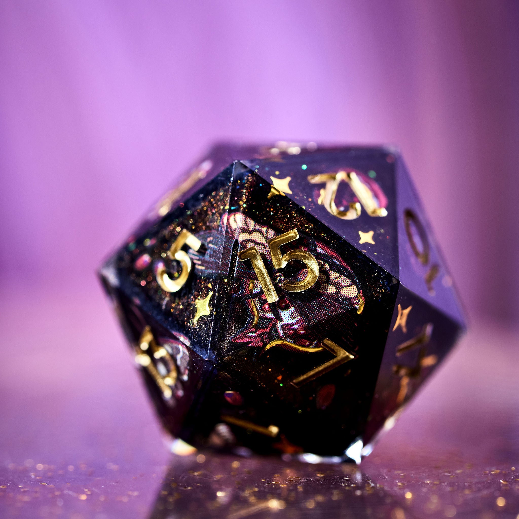 Vanitas 7-Piece Iconic Dice Set - Dispel Dice - Premium DnD Dice & Accessories # #