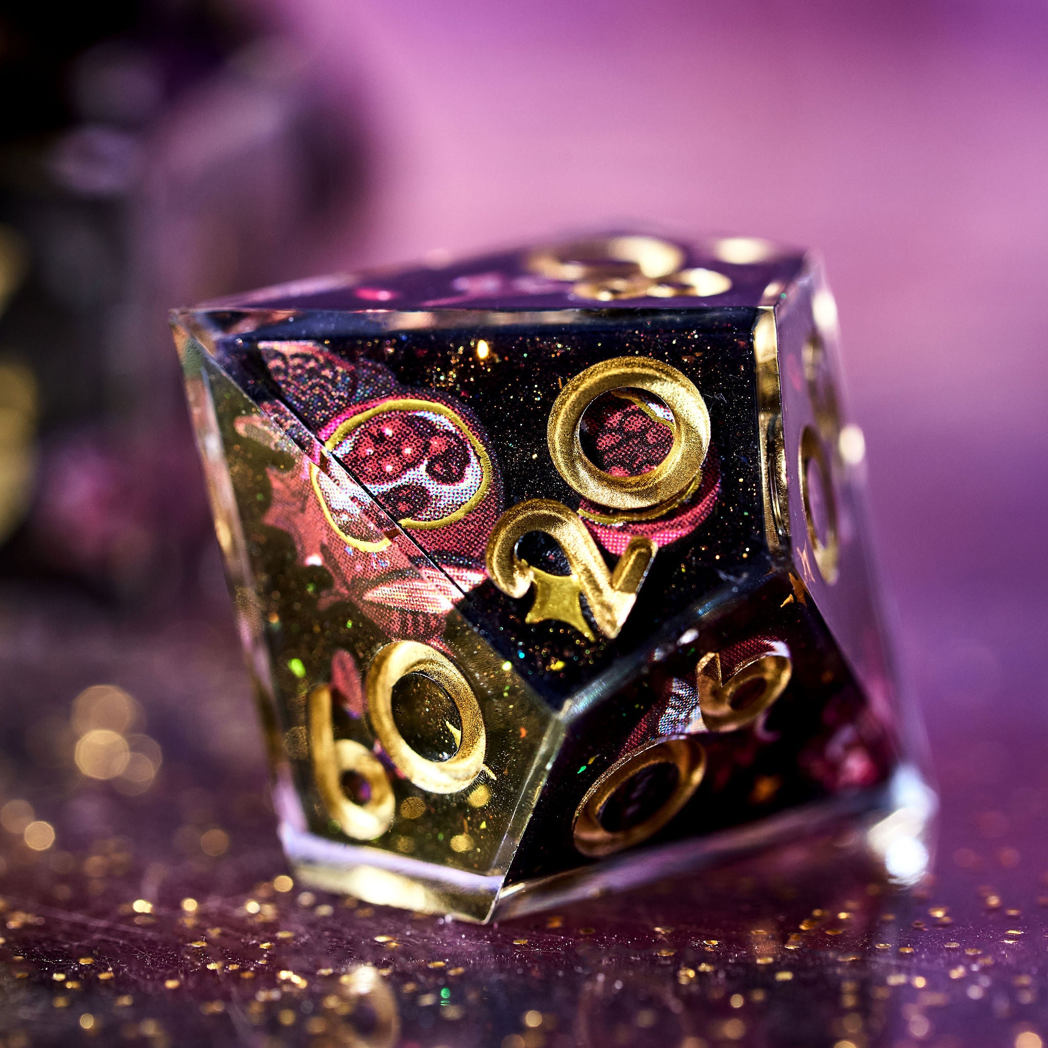 Vanitas 7-Piece Iconic Dice Set - Dispel Dice - Premium DnD Dice & Accessories # #