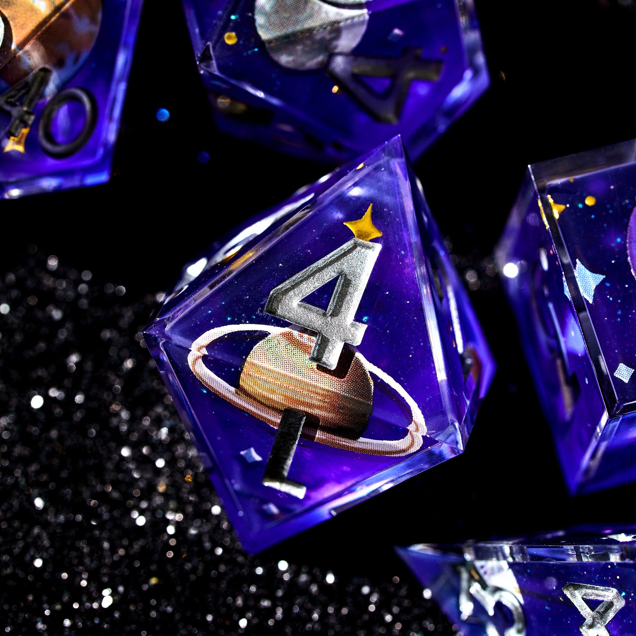 Home Sweet Home 7-Piece Iconic Dice Set - Dispel Dice - Premium DnD Dice & Accessories # #