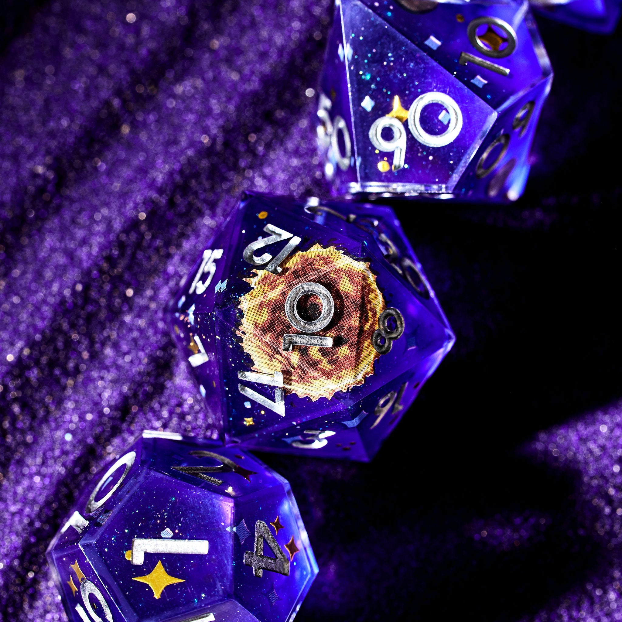 Home Sweet Home 7-Piece Iconic Dice Set - Dispel Dice - Premium DnD Dice & Accessories # #