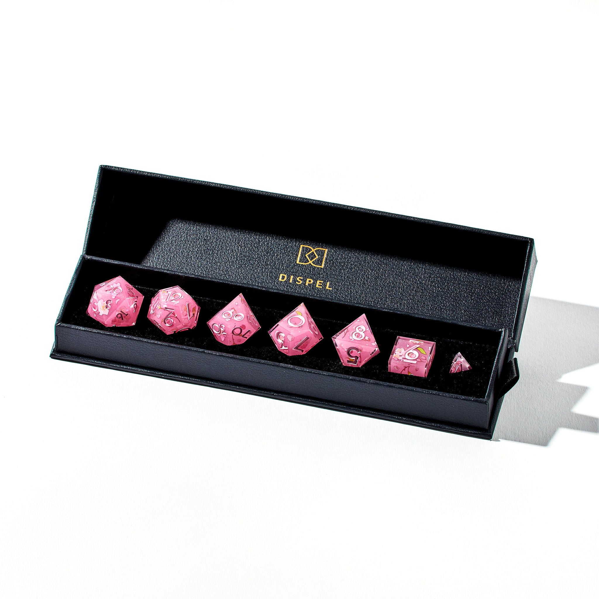 In Bloom 7-Piece Iconic Set - Dispel Dice - Premium DnD Dice & Accessories # #