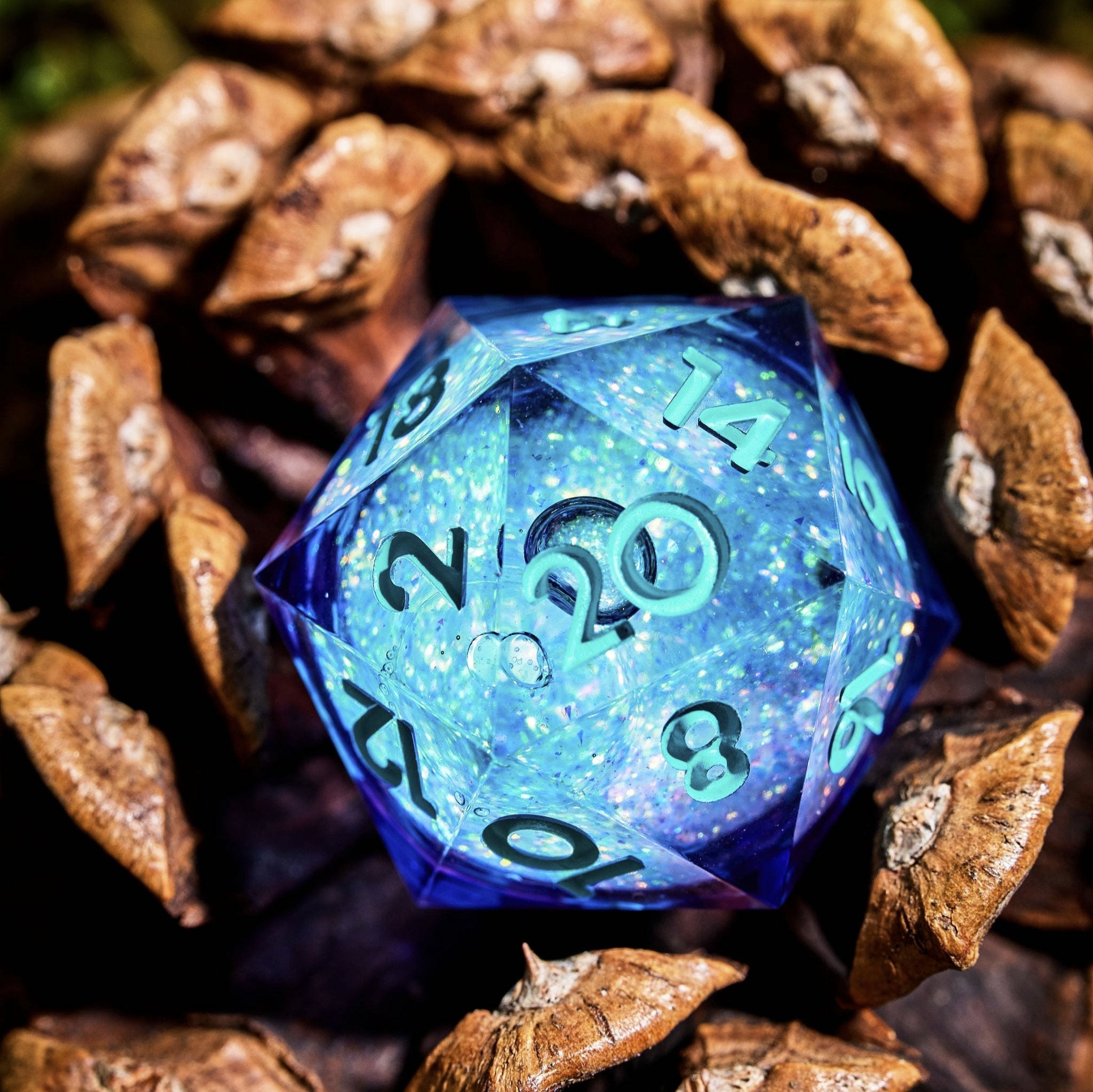 Into the Feywild 7-Piece Liquid Core Dice Set - Dispel Dice - Premium DnD Dice & Accessories # #
