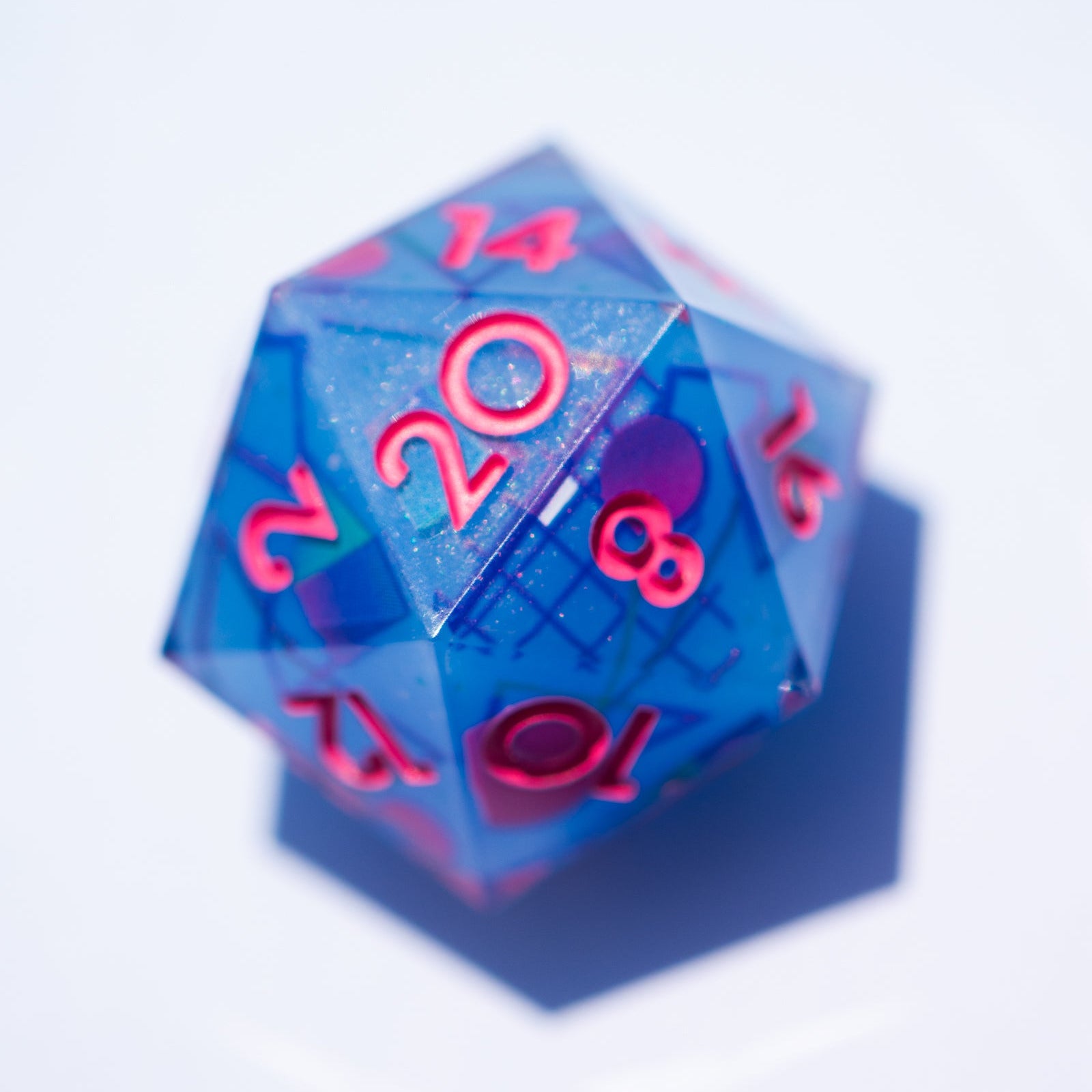 Lo-Fi 7-Piece Iconic Dice Set - Dispel Dice - Premium DnD Dice & Accessories # #