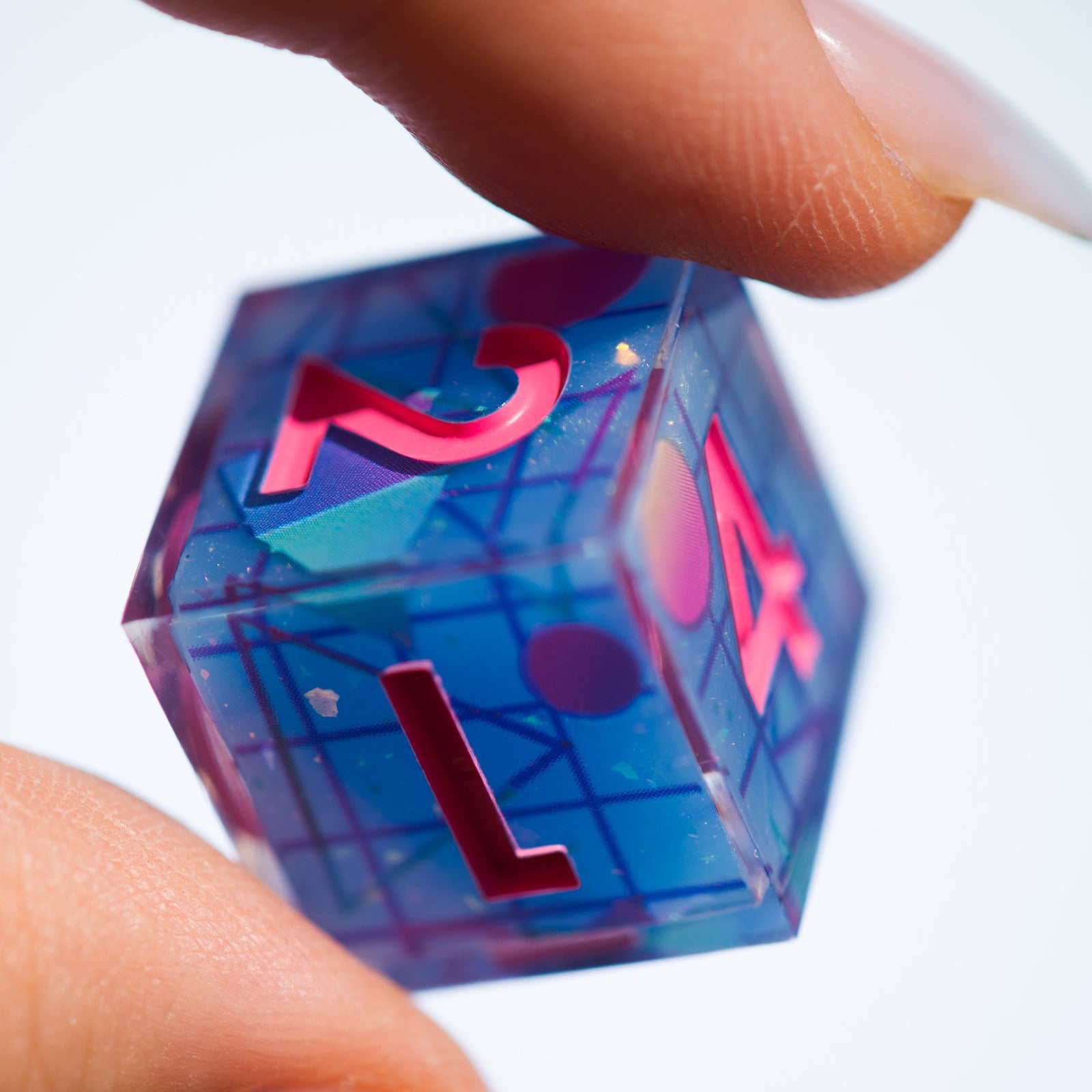 Lo-Fi 7-Piece Iconic Dice Set - Dispel Dice - Premium DnD Dice & Accessories # #