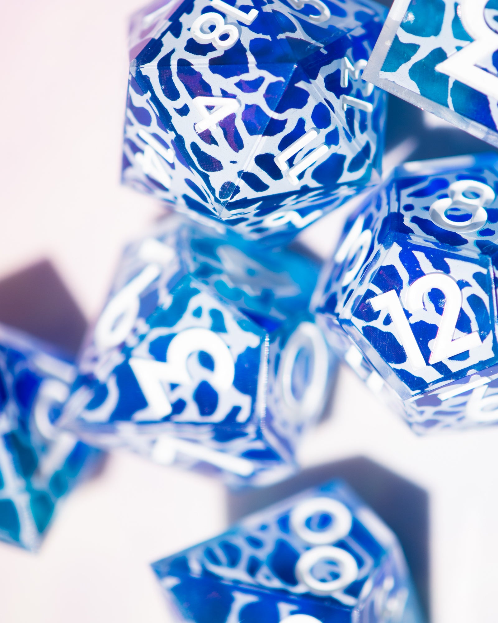 Low Tide 7-Piece Iconic Dice Set - Dispel Dice - Premium DnD Dice & Accessories # #