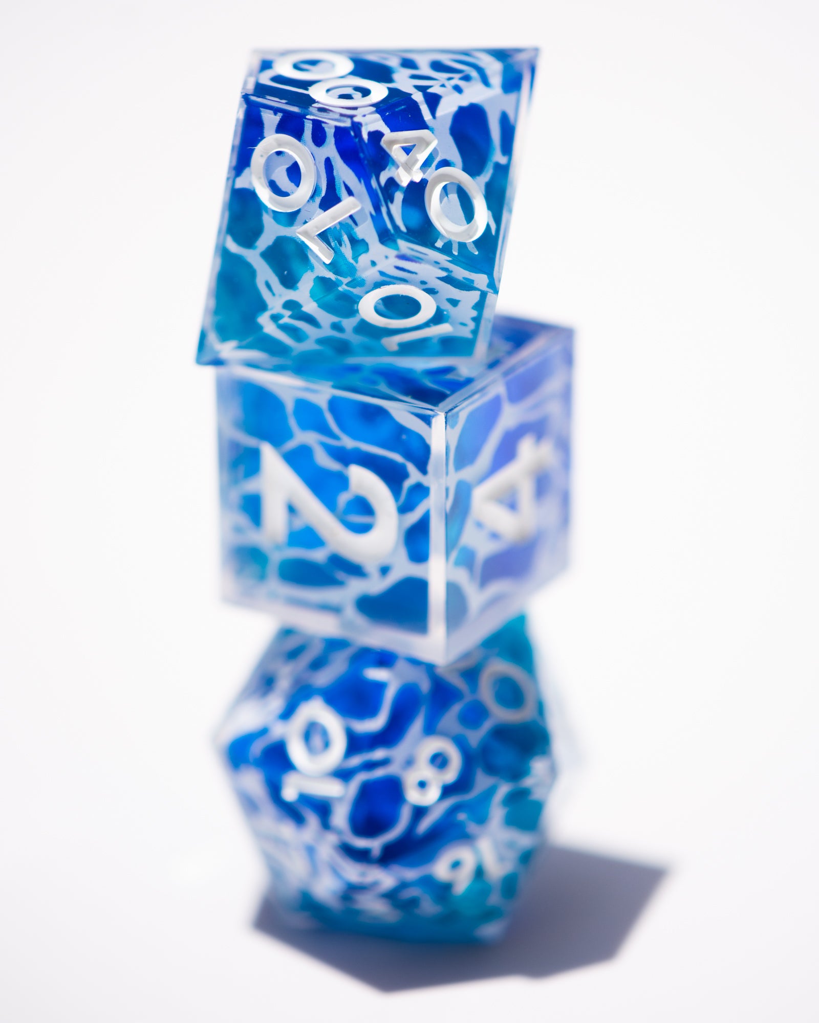 Low Tide 7-Piece Iconic Dice Set - Dispel Dice - Premium DnD Dice & Accessories # #