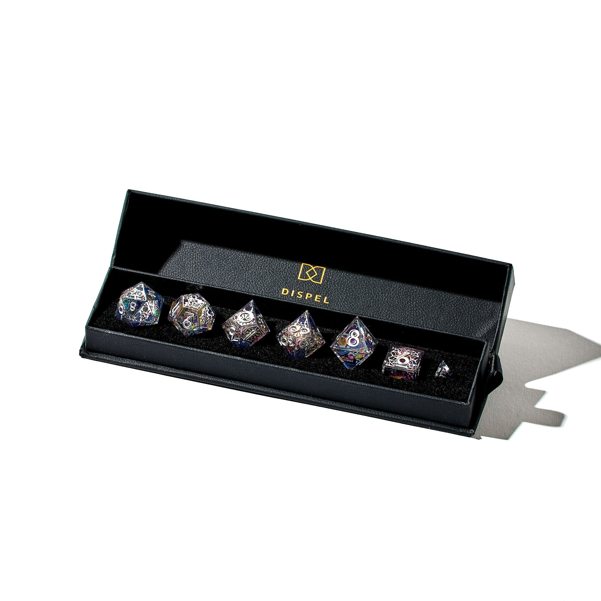 Lunar Cathedral 7-Piece Iconic Dice Set - Dispel Dice - Premium DnD Dice & Accessories # #