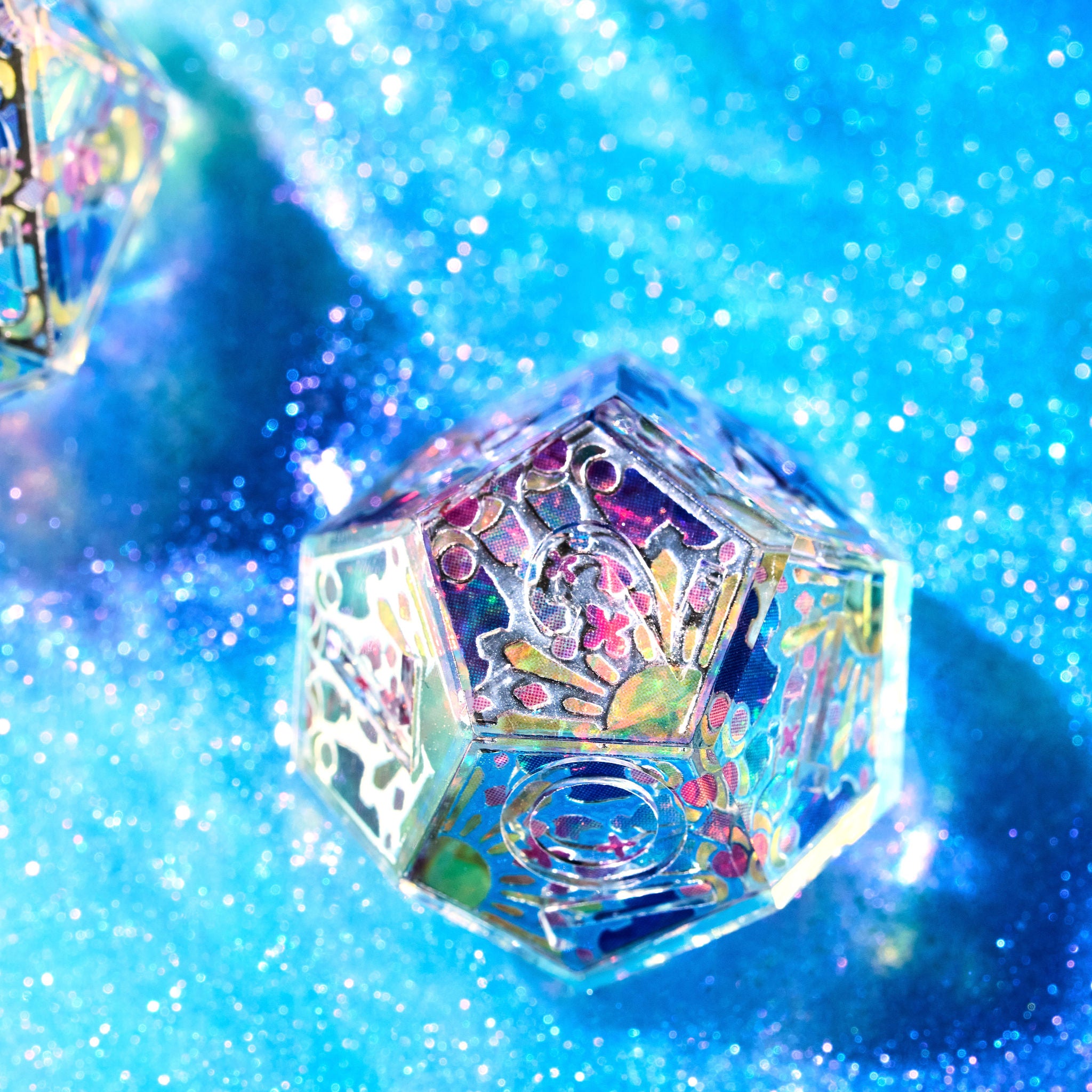 Lunar Cathedral 7-Piece Iconic Dice Set - Dispel Dice - Premium DnD Dice & Accessories # #