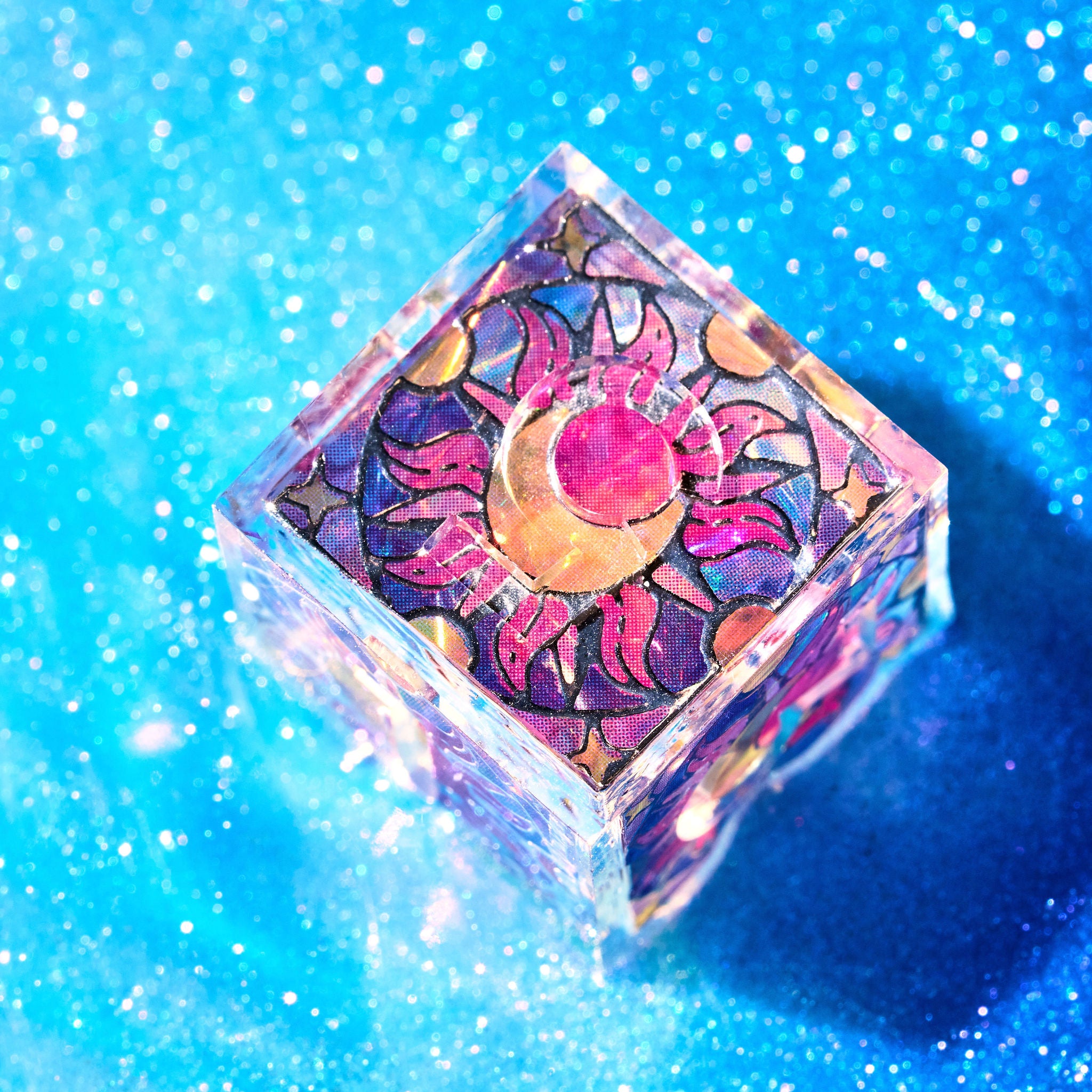 Lunar Cathedral 7-Piece Iconic Dice Set - Dispel Dice - Premium DnD Dice & Accessories # #