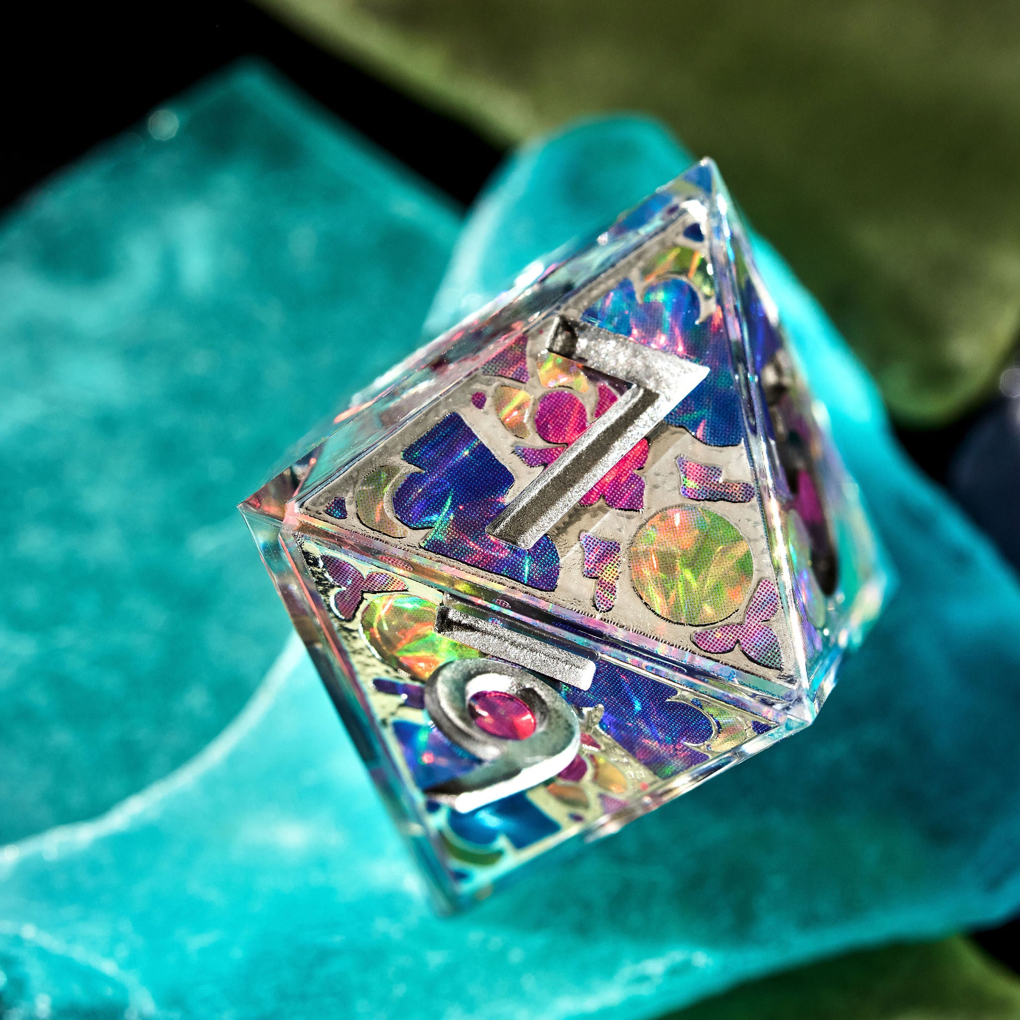 Lunar Cathedral 7-Piece Iconic Dice Set - Dispel Dice - Premium DnD Dice & Accessories # #