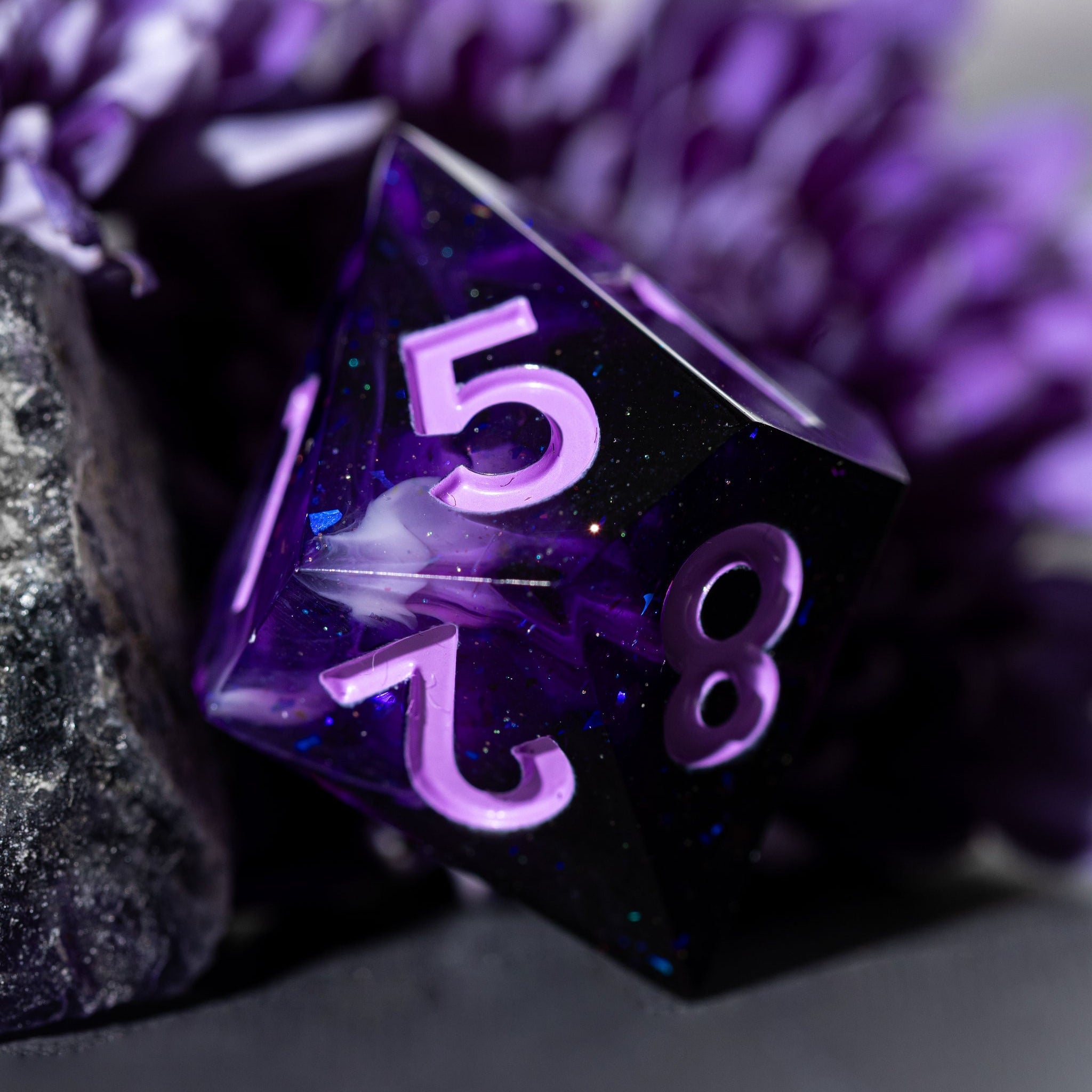 Lunaris 7-Piece Polyhedral Dice Set - Dispel Dice - Premium DnD Dice & Accessories # #