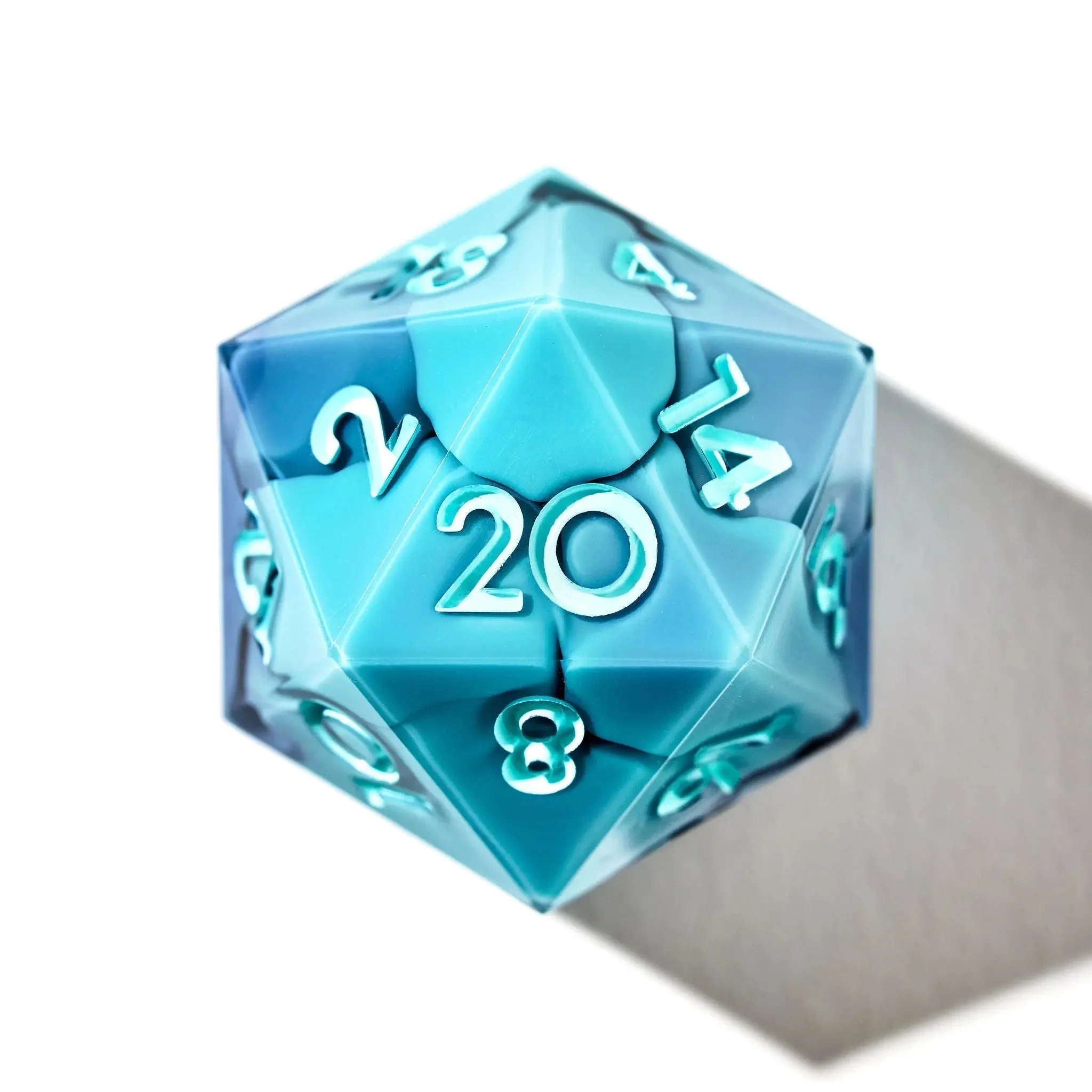 Marble Soda 7-Piece Polyhedral Dice Set - Dispel Dice - Premium DnD Dice & Accessories # #