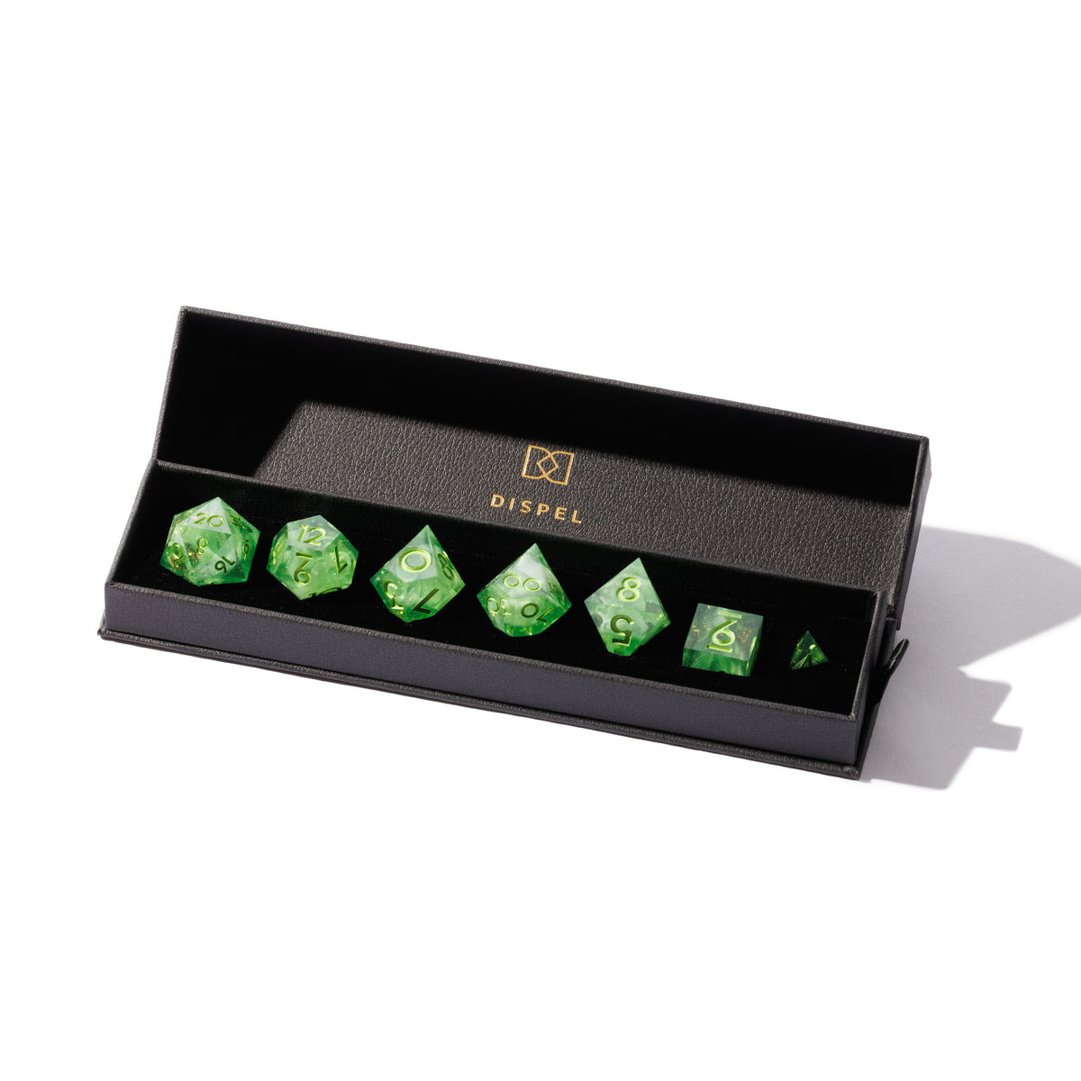 Melon Soda 7-Piece Standard Dice Set - Dispel Dice - Premium DnD Dice & Accessories # #