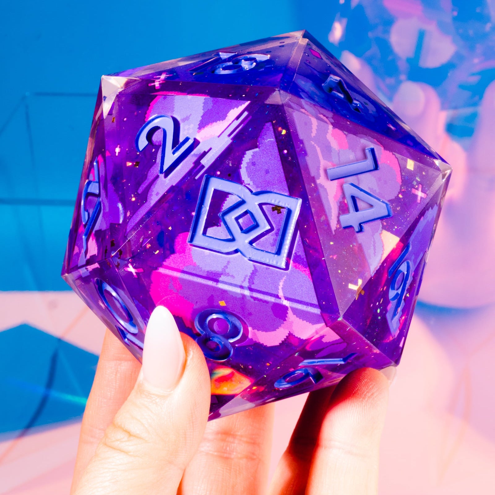 Milky Way Wishes 95mm Iconic D20