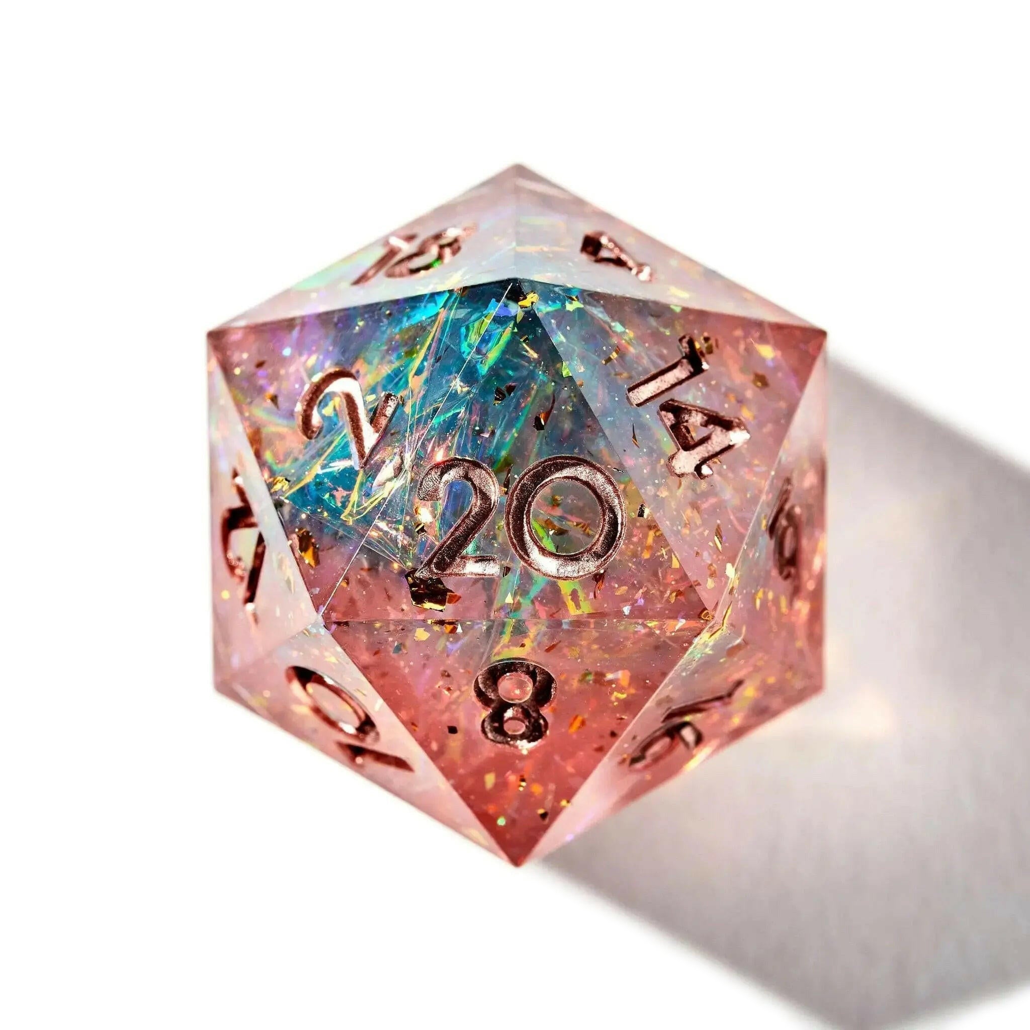 Pastel Galaxy 7-Piece Polyhedral Dice Set