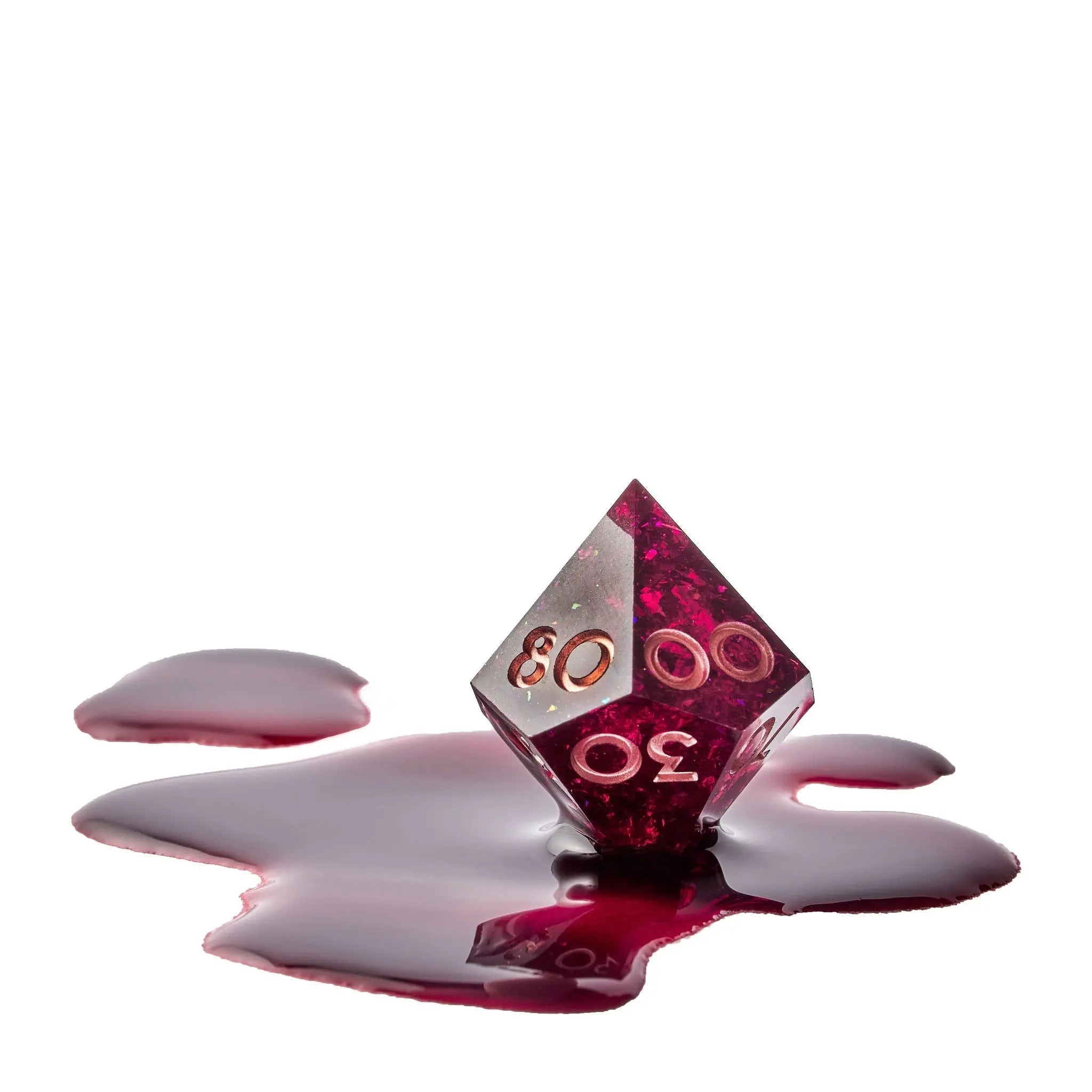 Poisoned Chalice 7-Piece Polyhedral Dice Set - Dispel Dice - Premium DnD Dice & Accessories