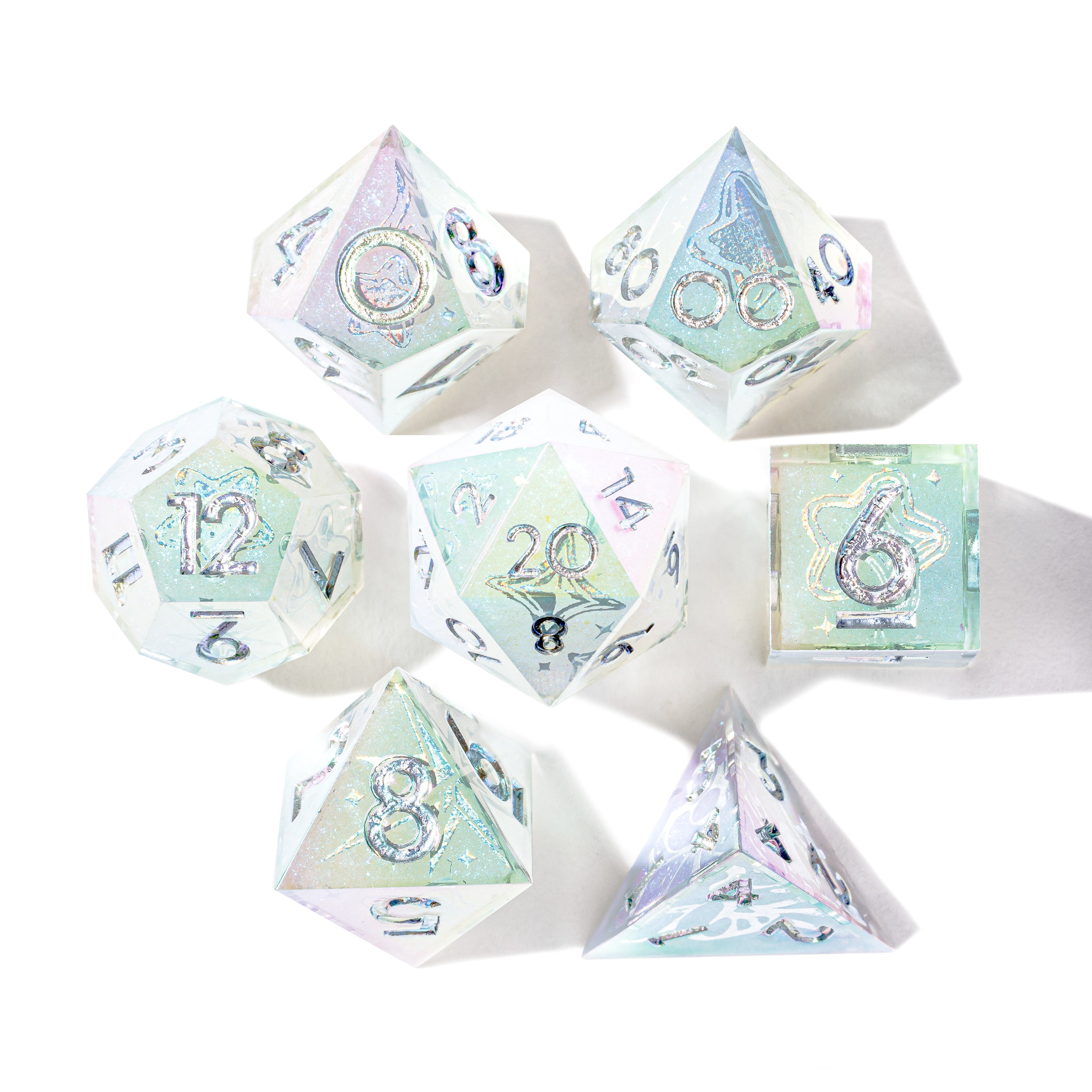 Quicksilver 7-Piece Iconic Dice Set