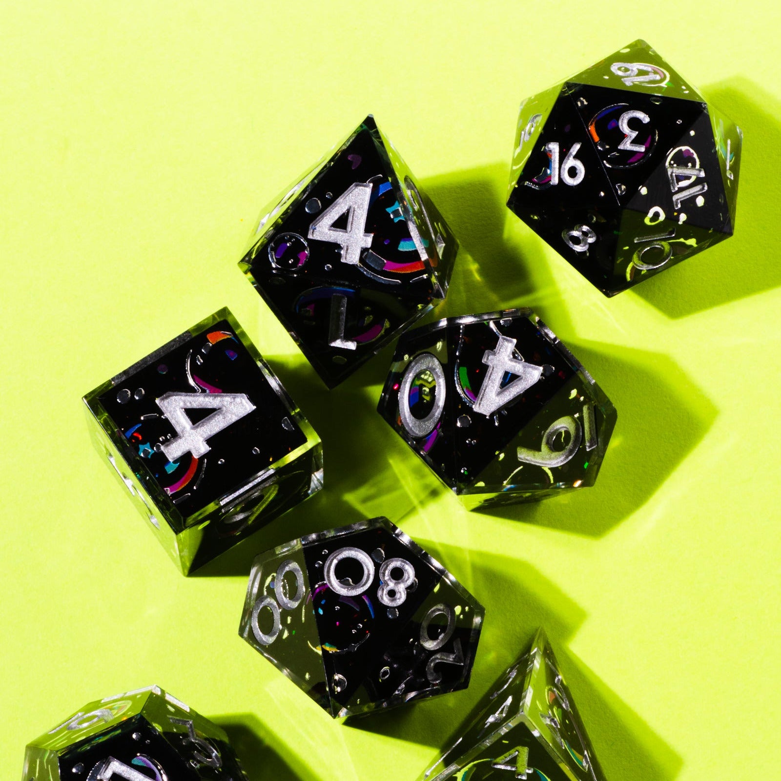 Remember Me 7-Piece Iconic Dice Set - Dispel Dice - Premium DnD Dice & Accessories # #