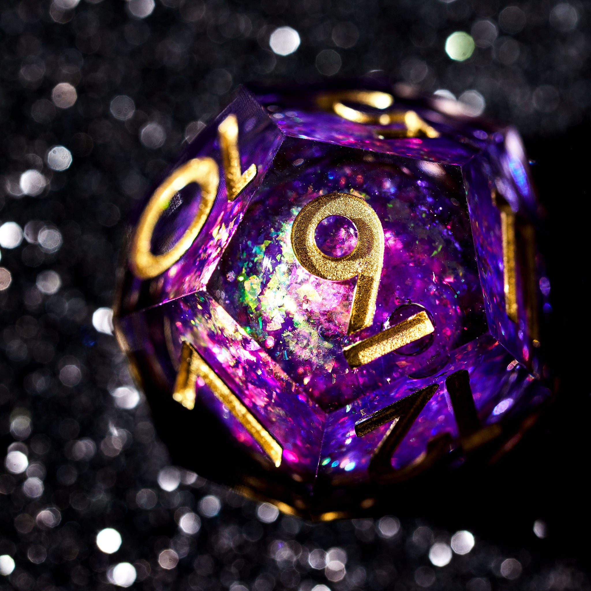 Retrograde 7-Piece Liquid Core Dice Set - Dispel Dice - Premium DnD Dice & Accessories # #