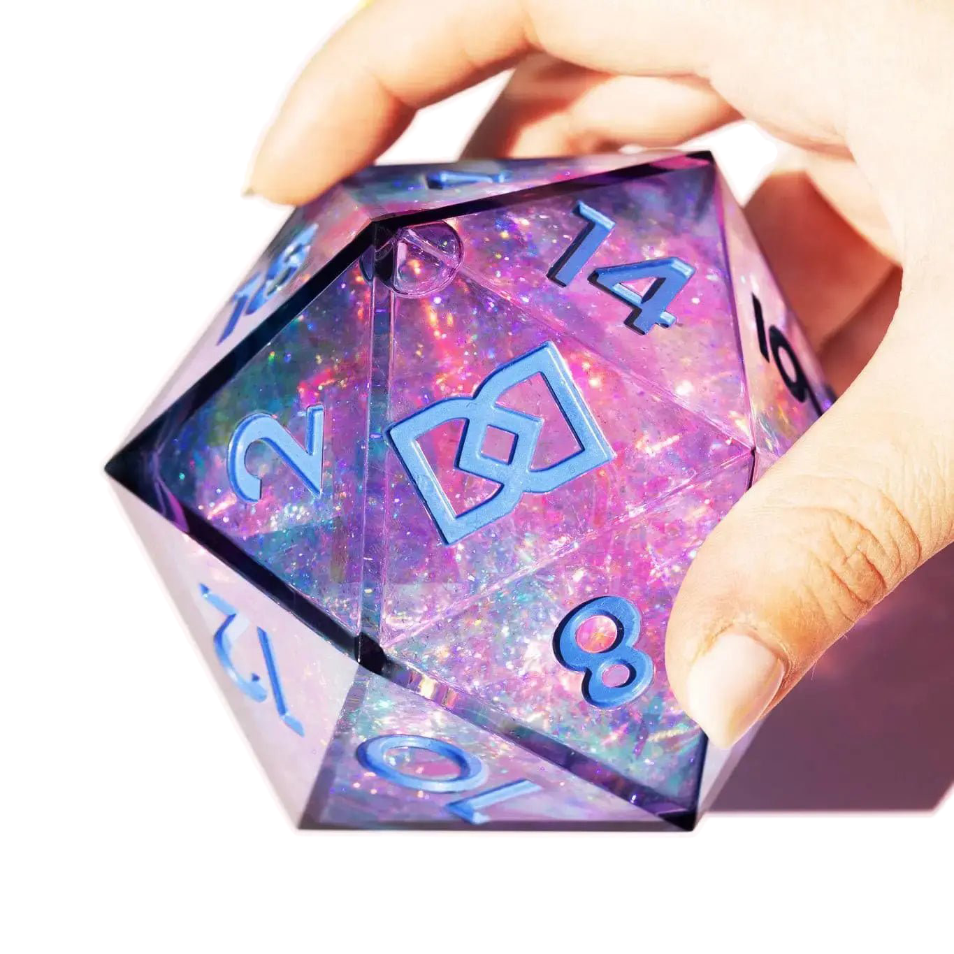 Rivalry Liquid Core 95mm CHONK D20 - Dispel Dice - Premium DnD Dice & Accessories # #