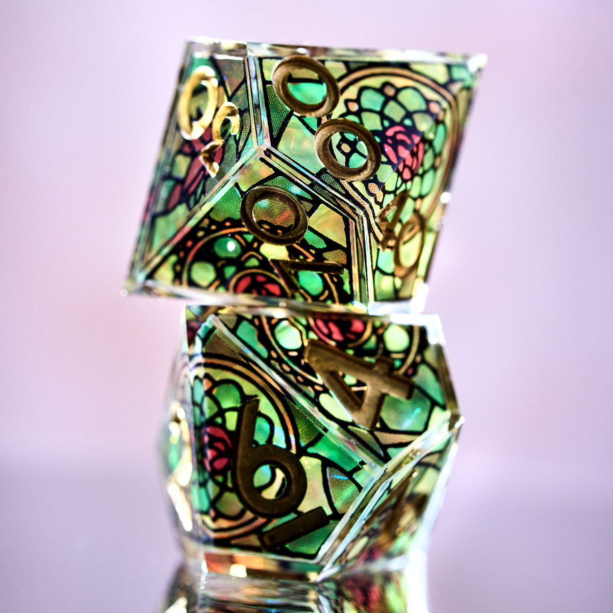 Rosewindow 7-Piece Iconic Dice Set - Dispel Dice - Premium DnD Dice & Accessories # #
