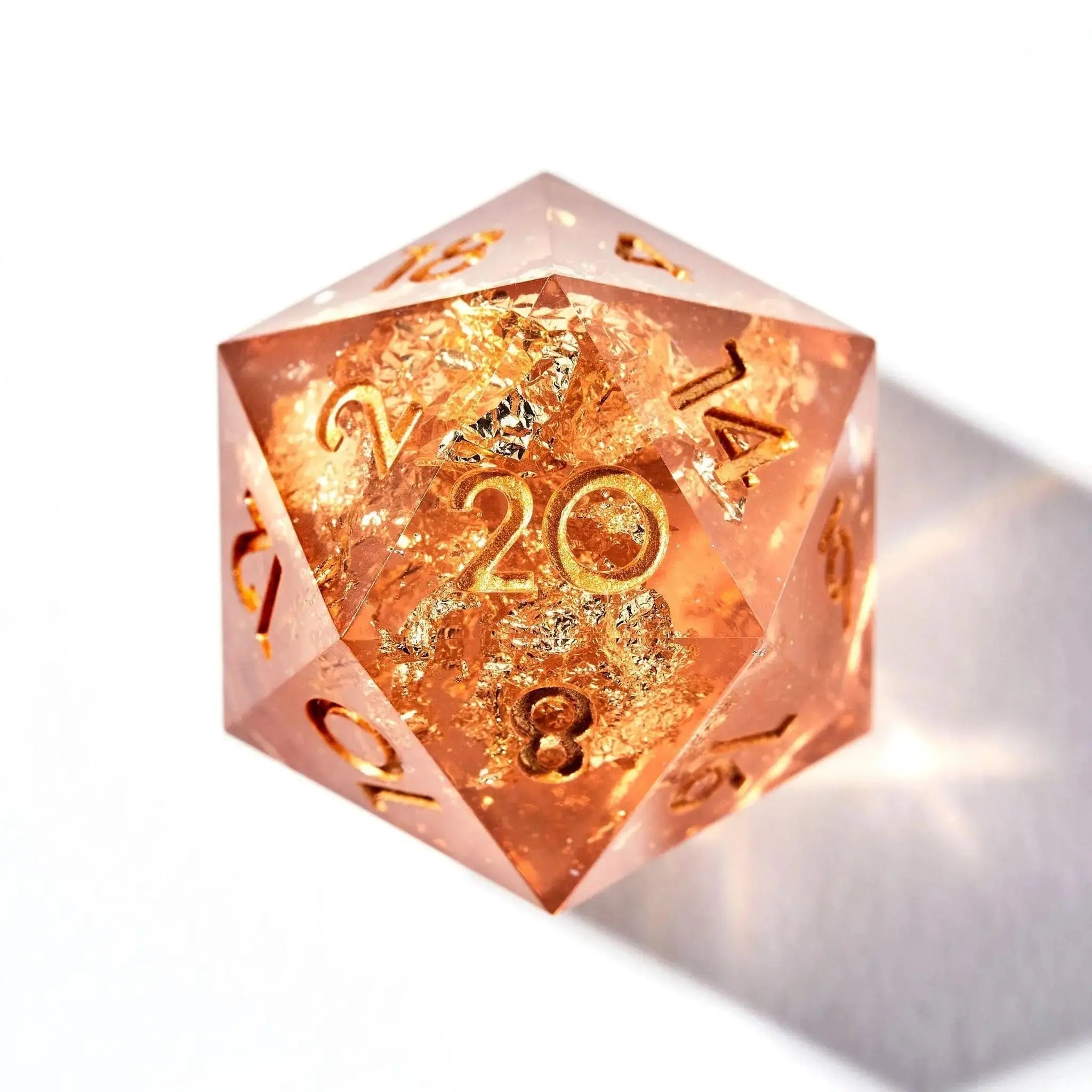 Royal Honey 7-Piece Polyhedral Dice Set - Dispel Dice - Premium DnD Dice & Accessories