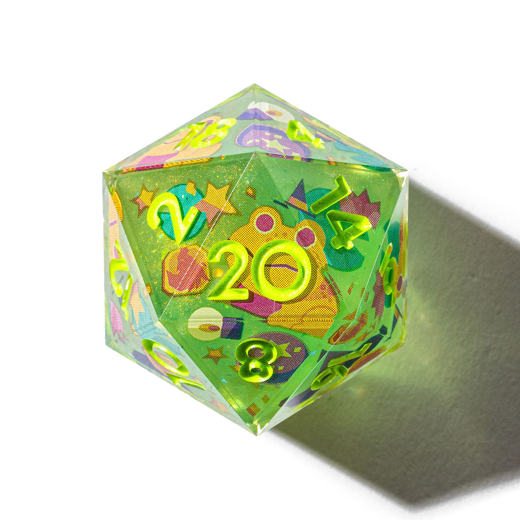 High Rollers x Dispel "The Clever Toad" 7-Piece Iconic Dice Set