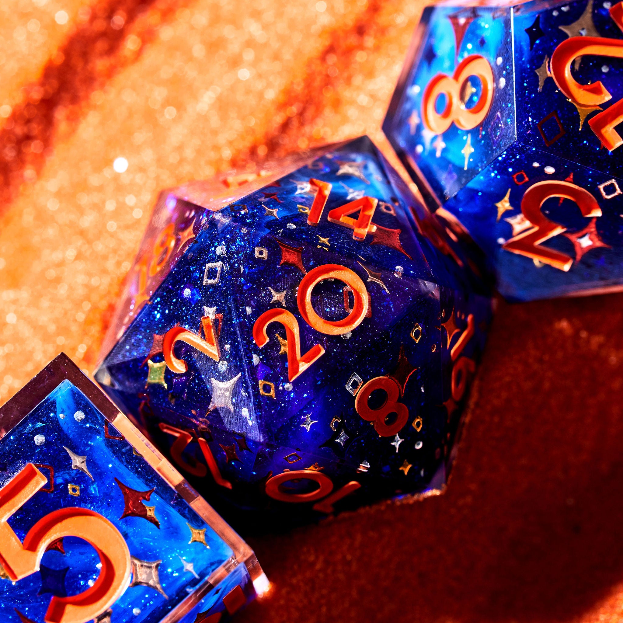 Sea of Stars 7-Piece Iconic Dice Set - Dispel Dice - Premium DnD Dice & Accessories # #
