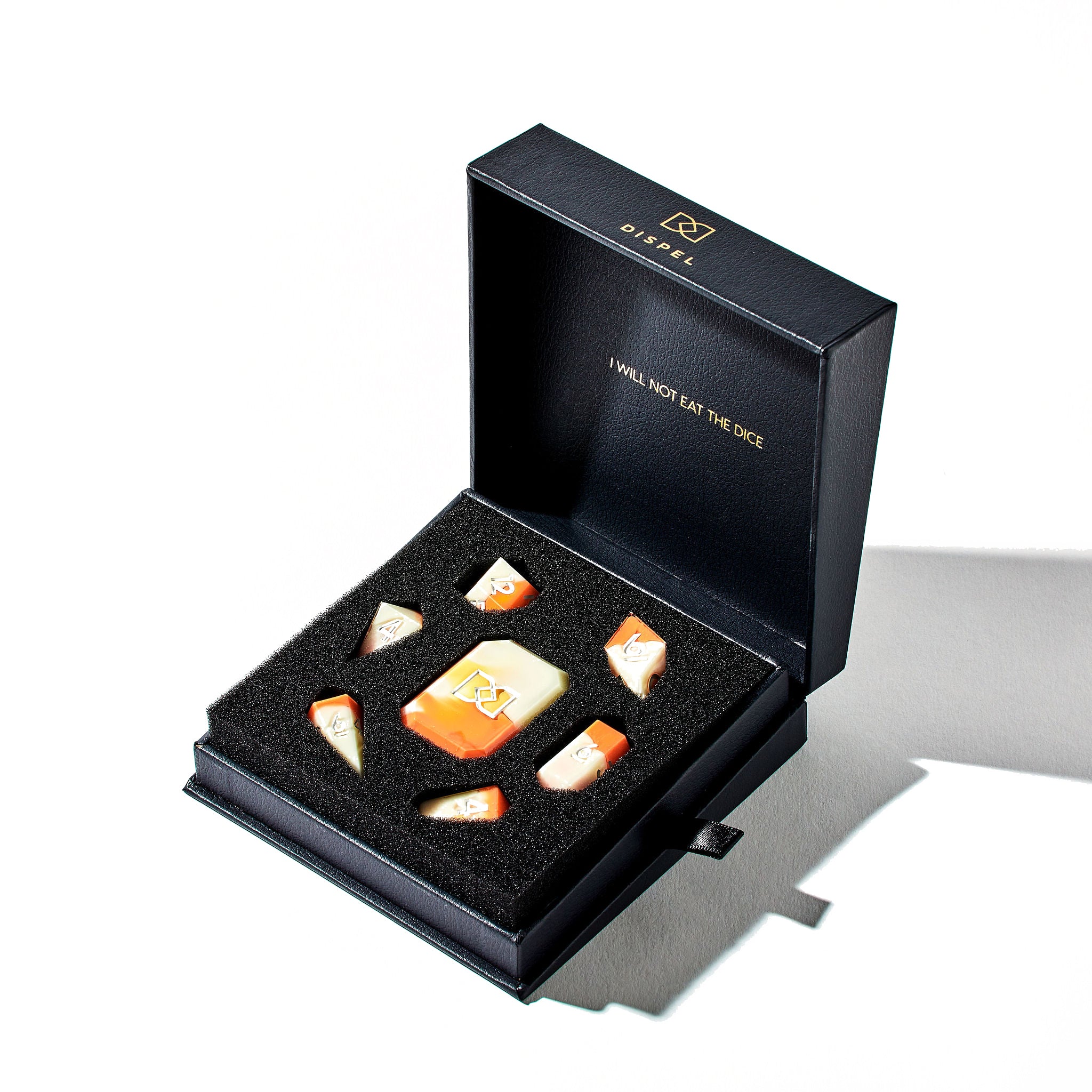 Sweet Summer 7-Piece Jewel Shape Dice Set