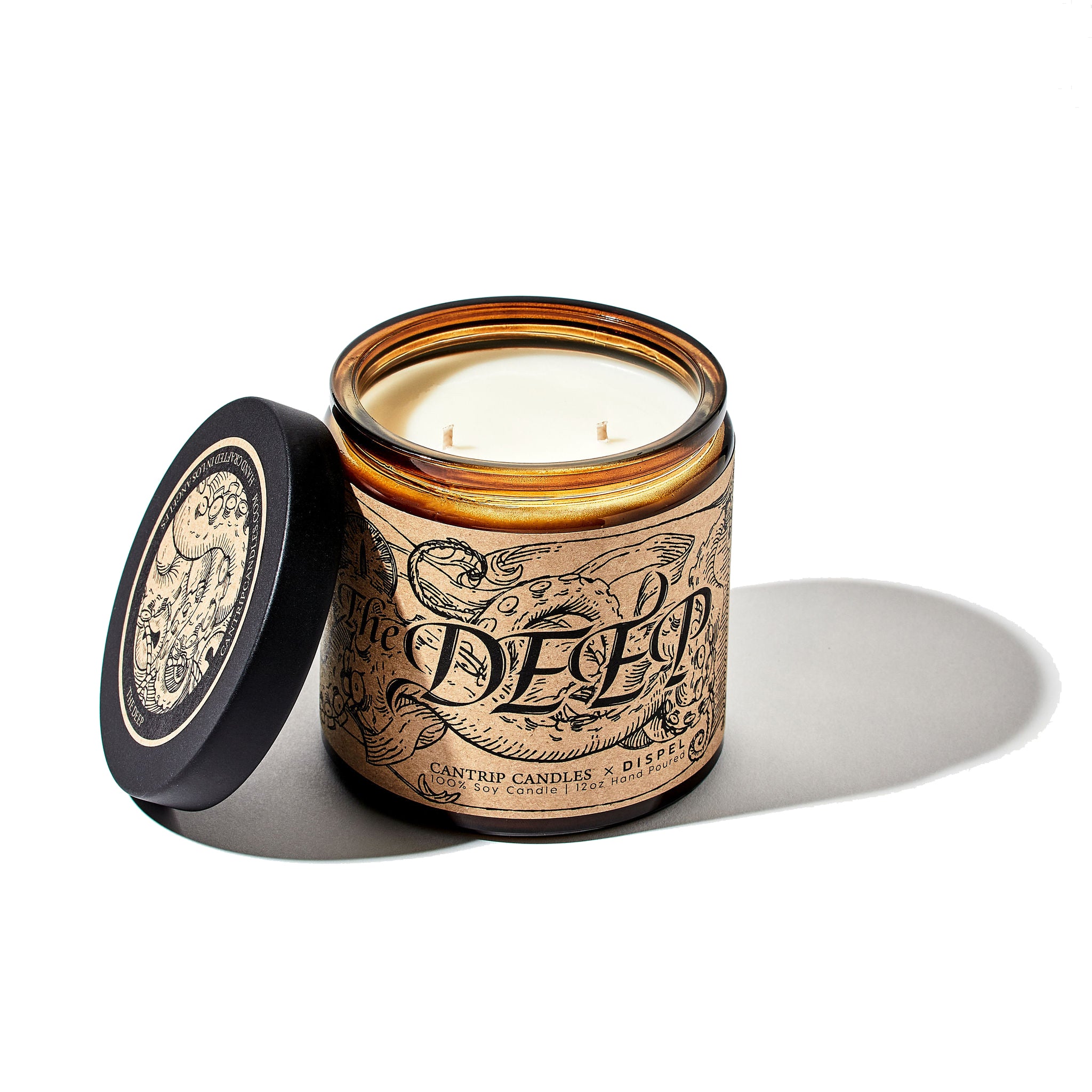Dispel Dice x Cantrip Candles "The Deep" Scented Soy Candle (12 oz.)