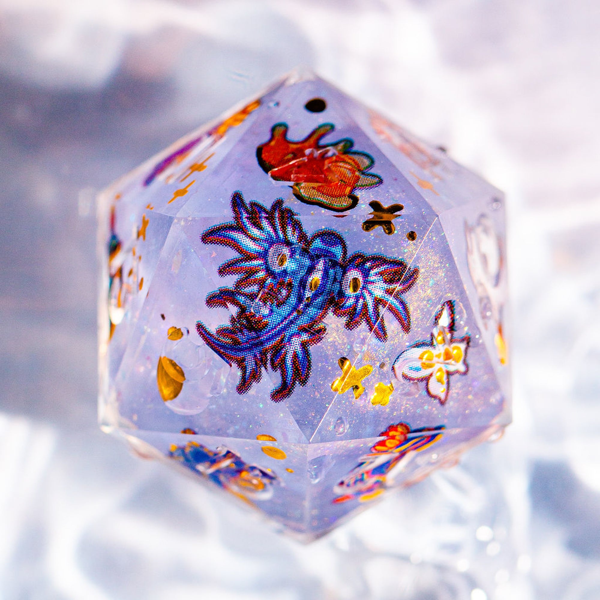 Send Me Nudis 7-Piece Iconic Dice Set - Dispel Dice - Premium DnD Dice & Accessories # #