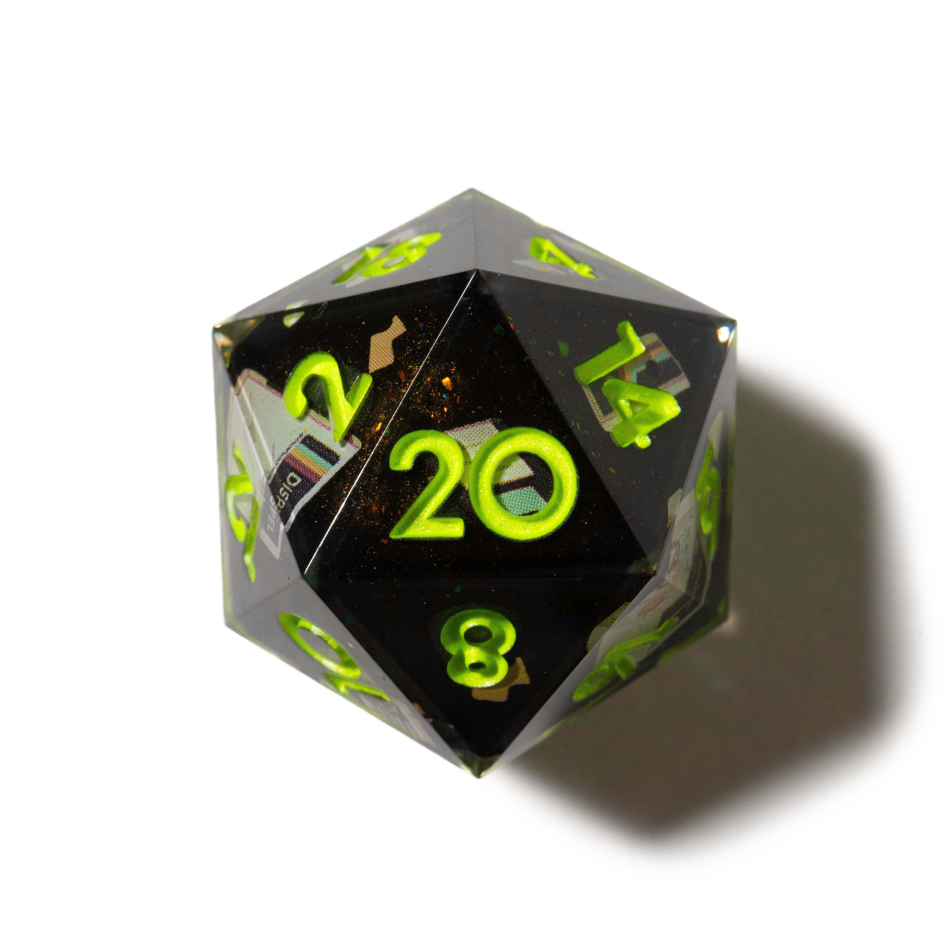 Game Over 7-Piece Iconic Dice Set