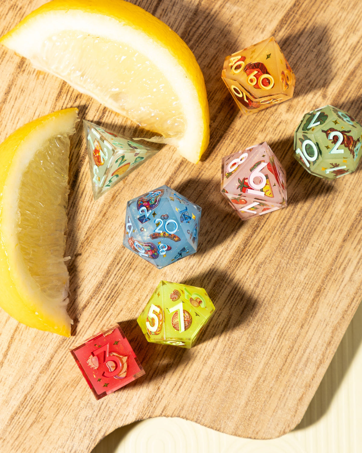 Displel Dispel Dice at Gallery Nucleus with Dungeon Meshi
