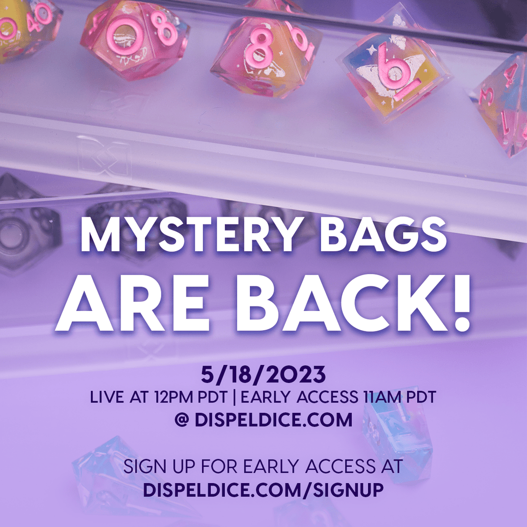 MYSTERY BAGS ARE BACK! - Dispel Dice