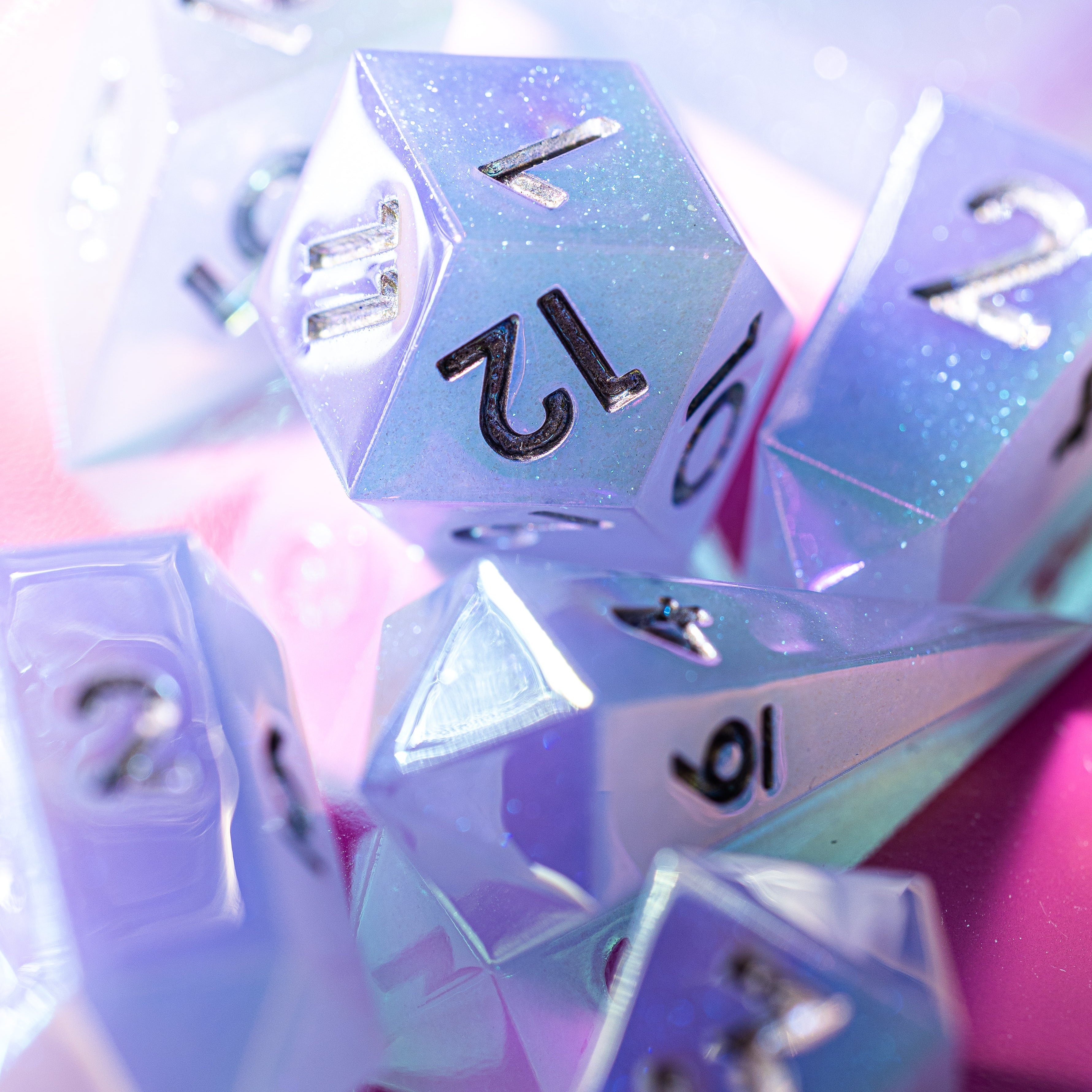 Jewel-shaped Dice - Dispel Dice