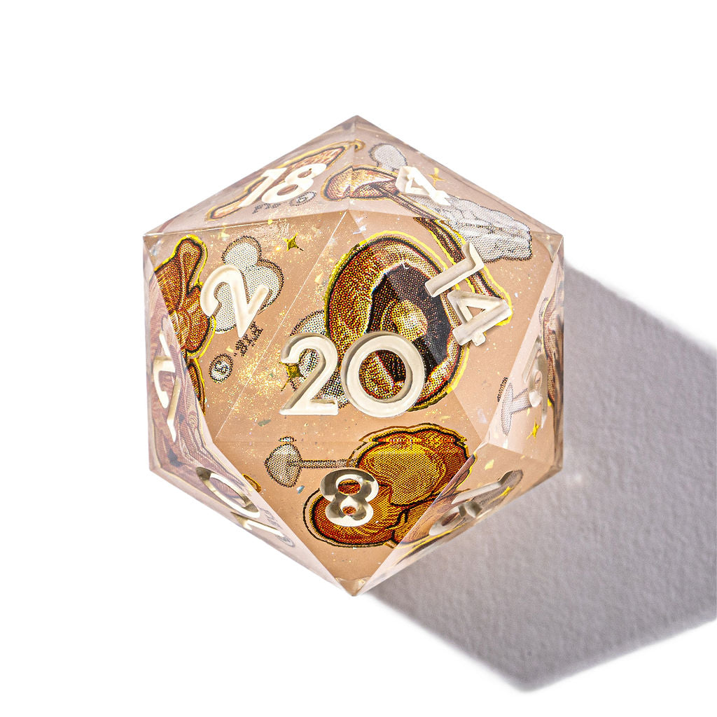 Mushroom Vintage 7-Piece Iconic Dice Set