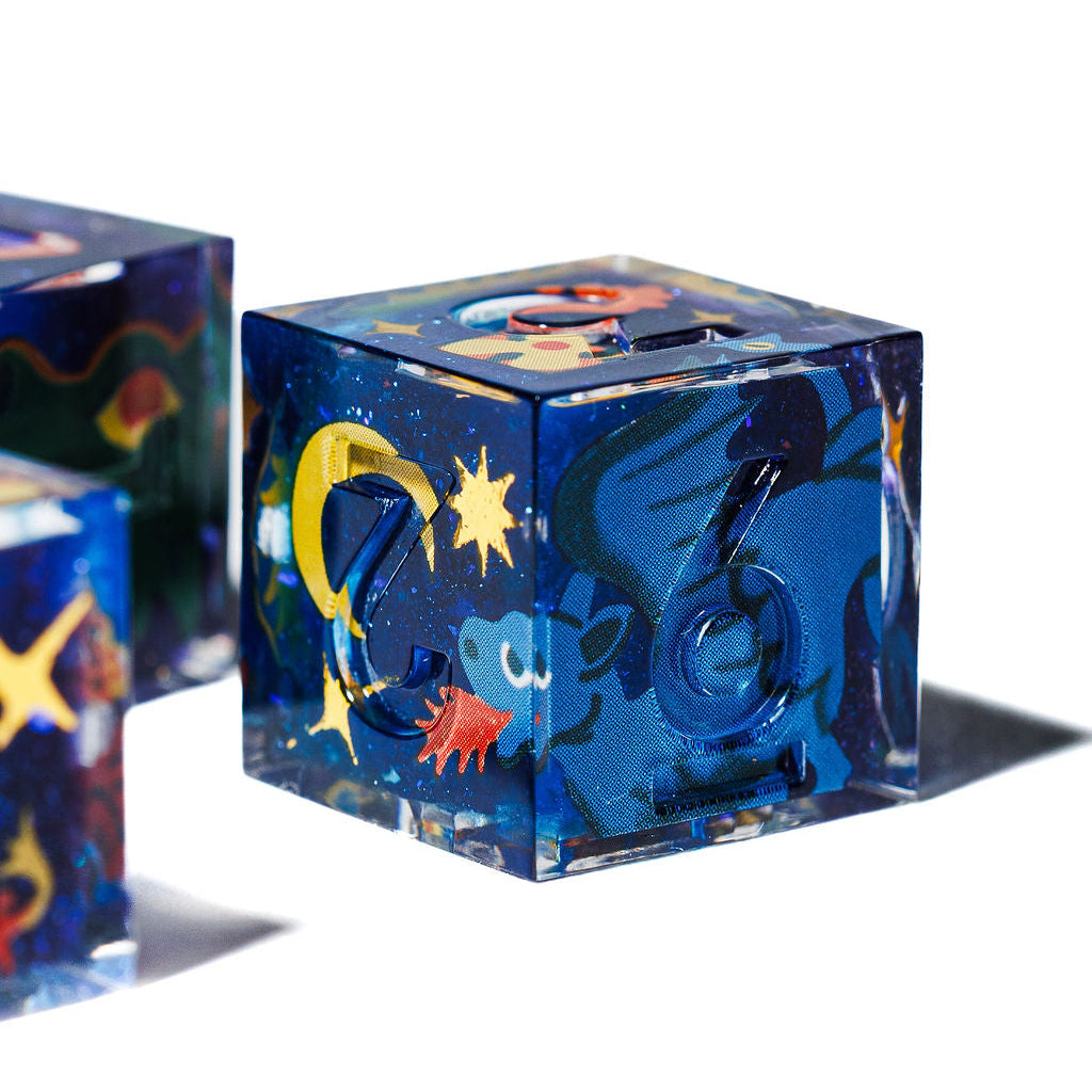 Dragon Slayer 4-Piece Iconic D6 Dice Set