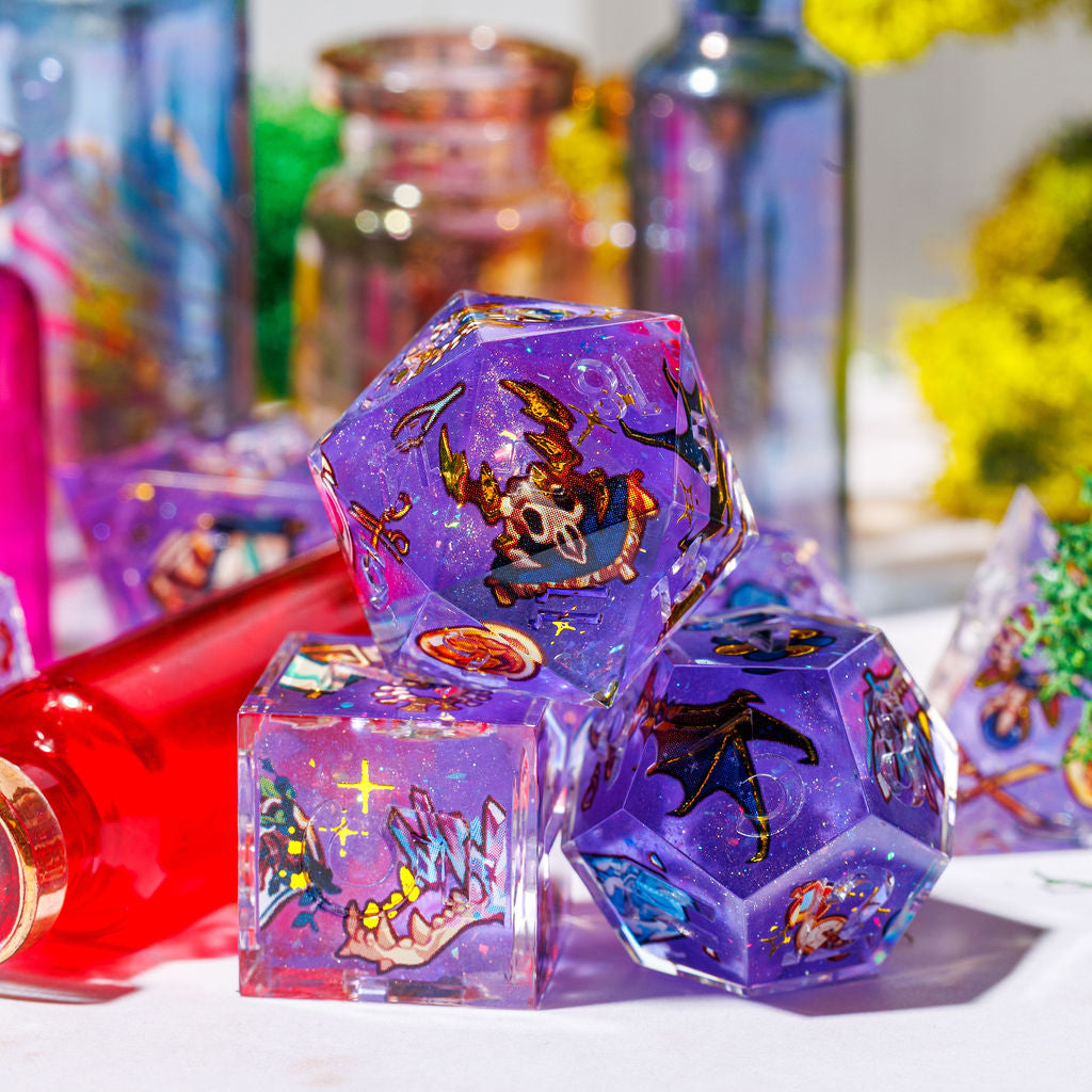 Draconian History 7-Piece Iconic Dice Set