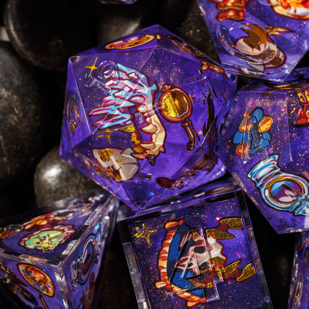 Draconian History 7-Piece Iconic Dice Set