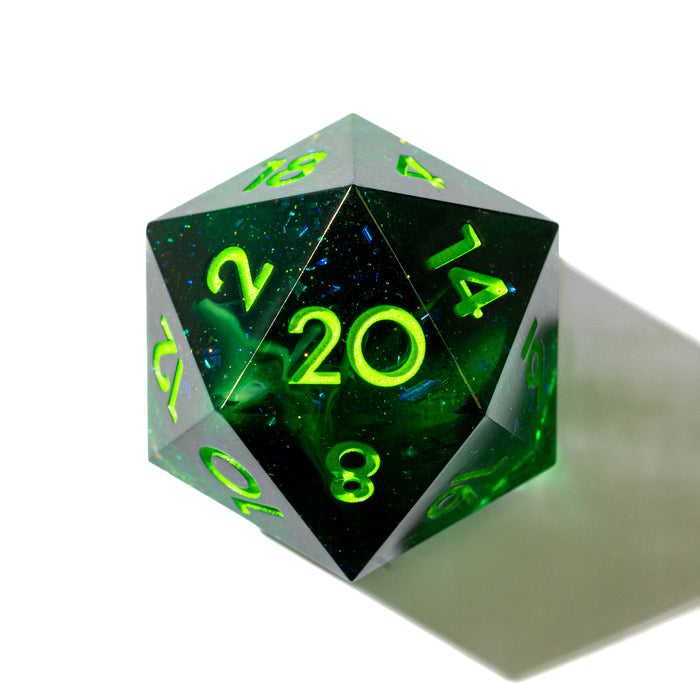 Space Galaxy - Set di dadi (Viola Vipera / Verde Space Galaxy - Set di dadi (Viola Vipera / Verde