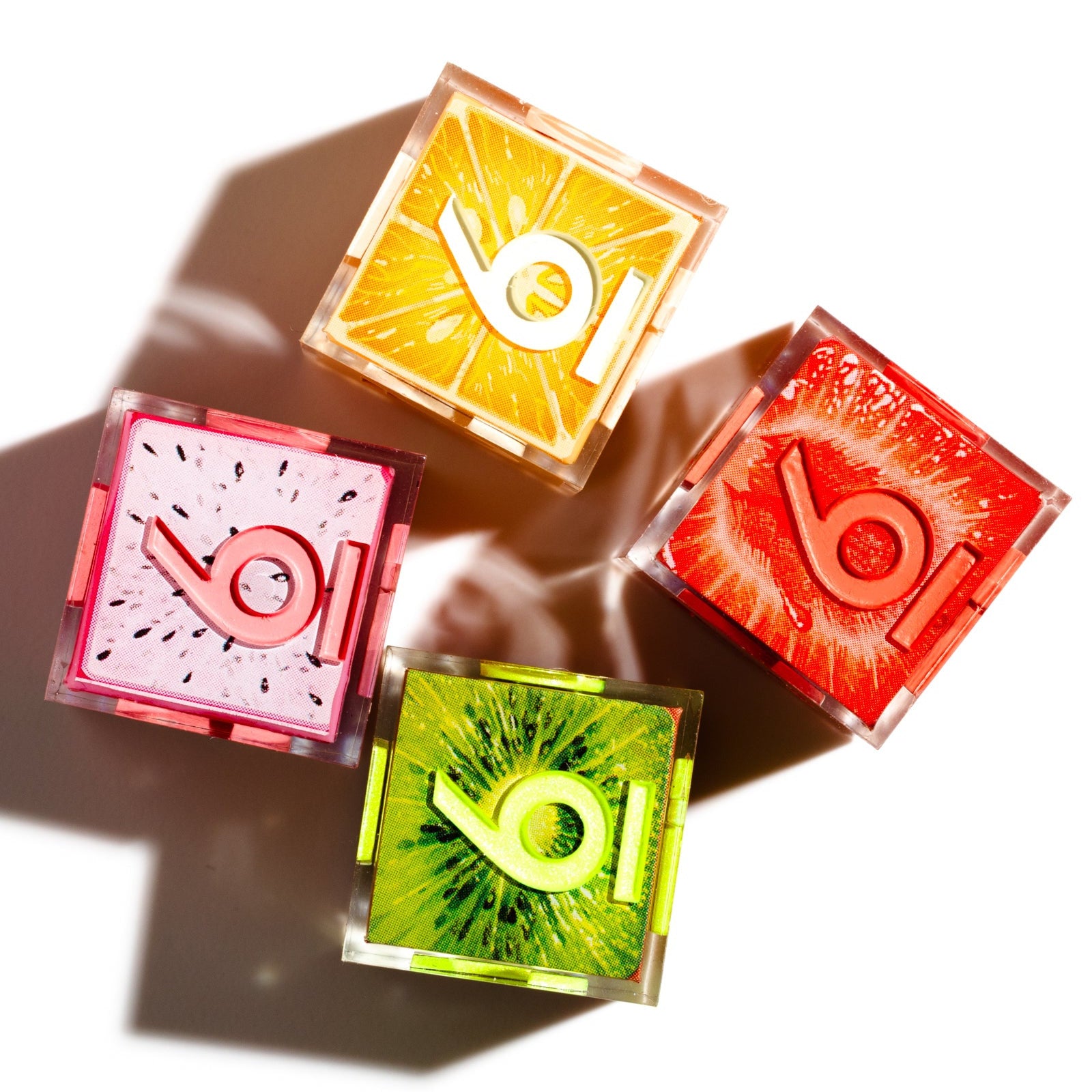 Fruit Slice 4-Piece Iconic D6 Set