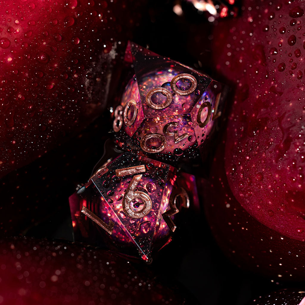 Nosferatu 7-Piece Liquid Core Dice Set - Dispel Dice - Premium DnD Dice & Accessories # #