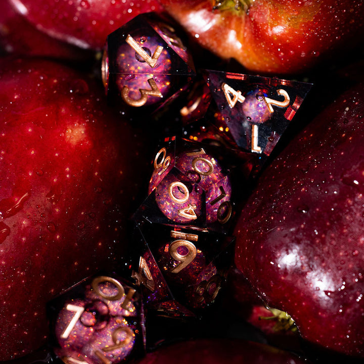 Nosferatu 7-Piece Liquid Core Dice Set