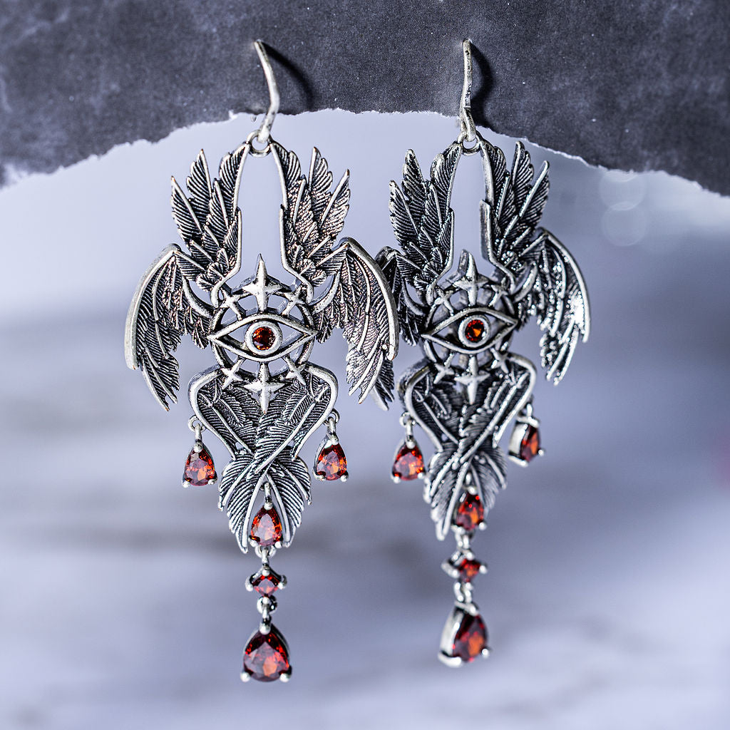 Be Not Afraid Silver Earrings