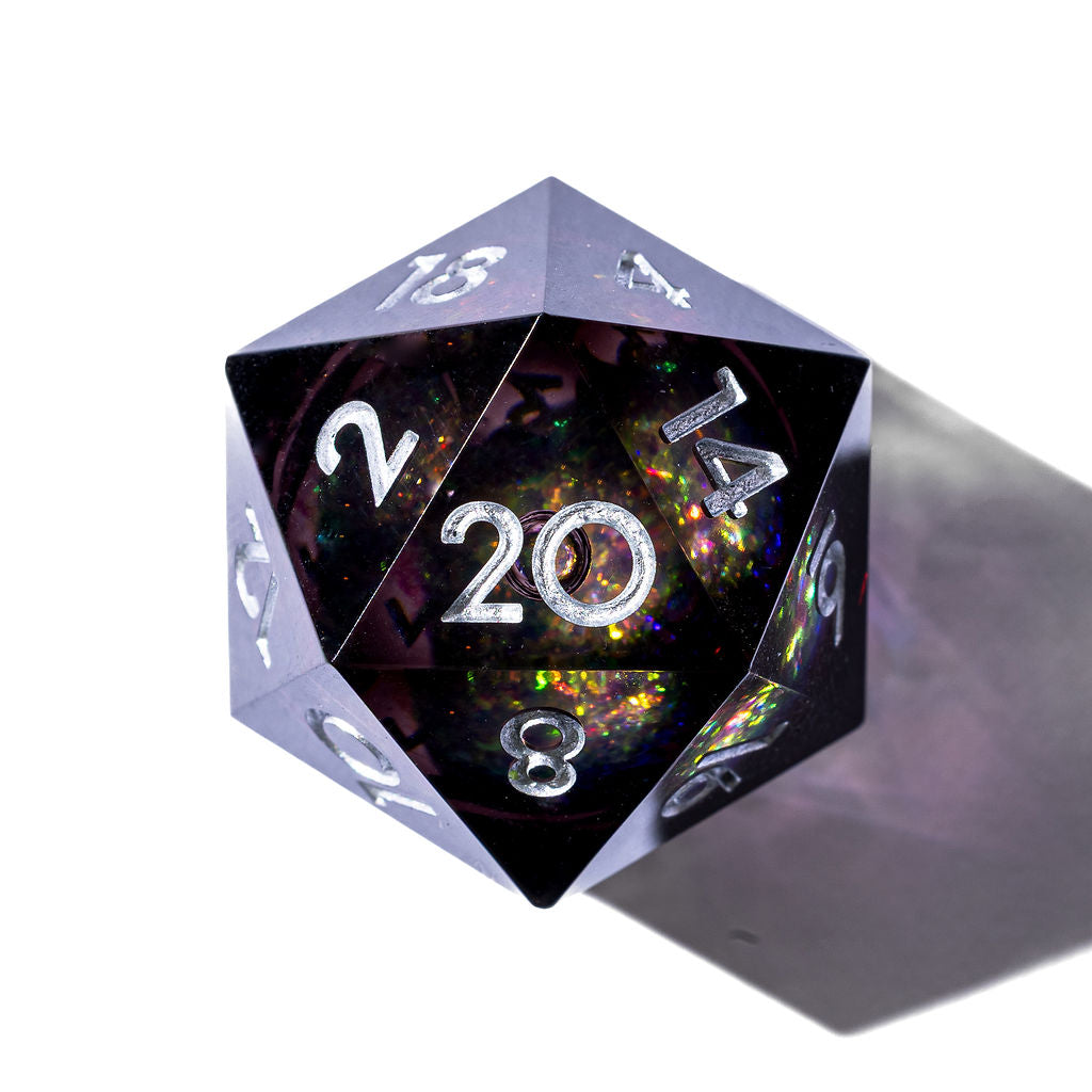 Nightfall 7-Piece Liquid Core Dice Set