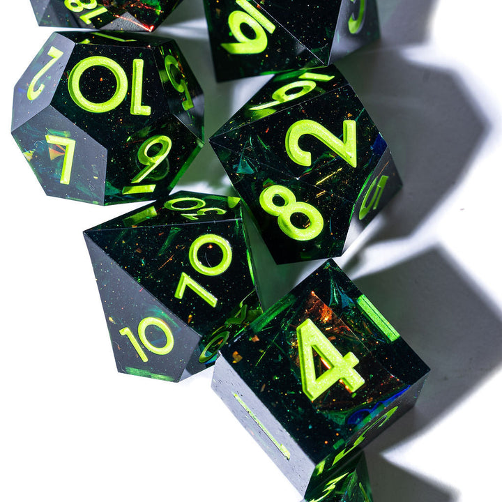 Labyrinth 7-Piece Polyhedral Dice Set