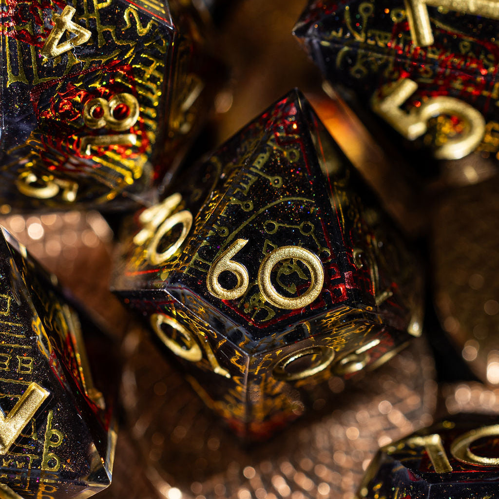 Protection Against Evil 7-Piece Iconic Dice Set